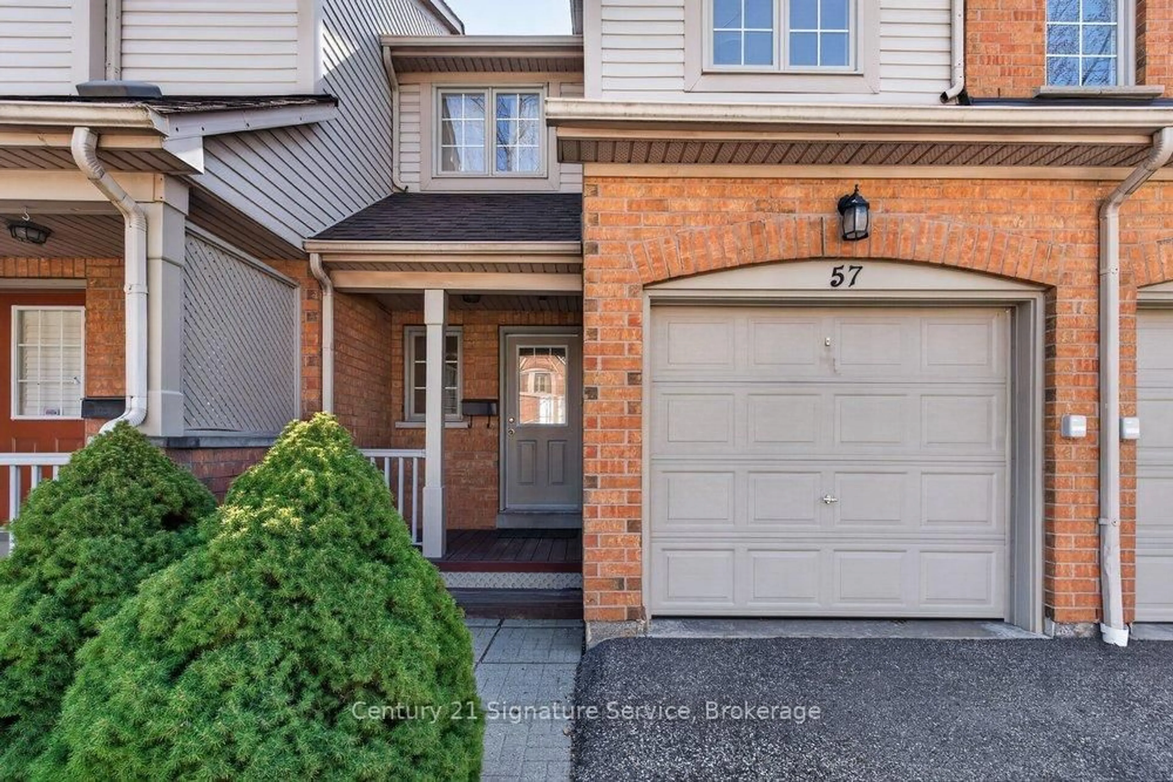 Home with brick exterior material, street for 5950 Glen Erin Dr #57, Mississauga Ontario L5M 6J1