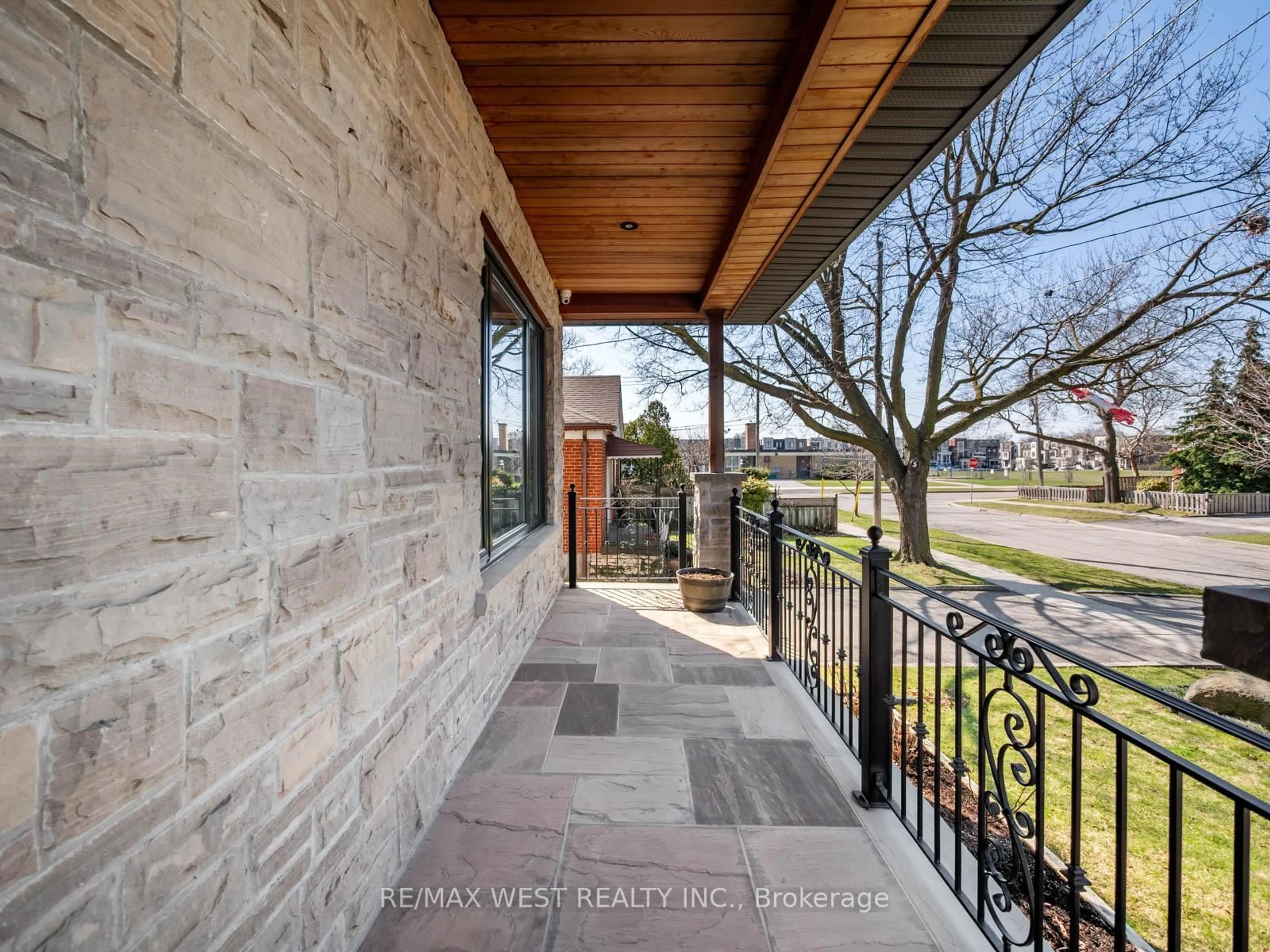 Home with brick exterior material, street for 5 Paula Blvd, Toronto Ontario M8W 4B5
