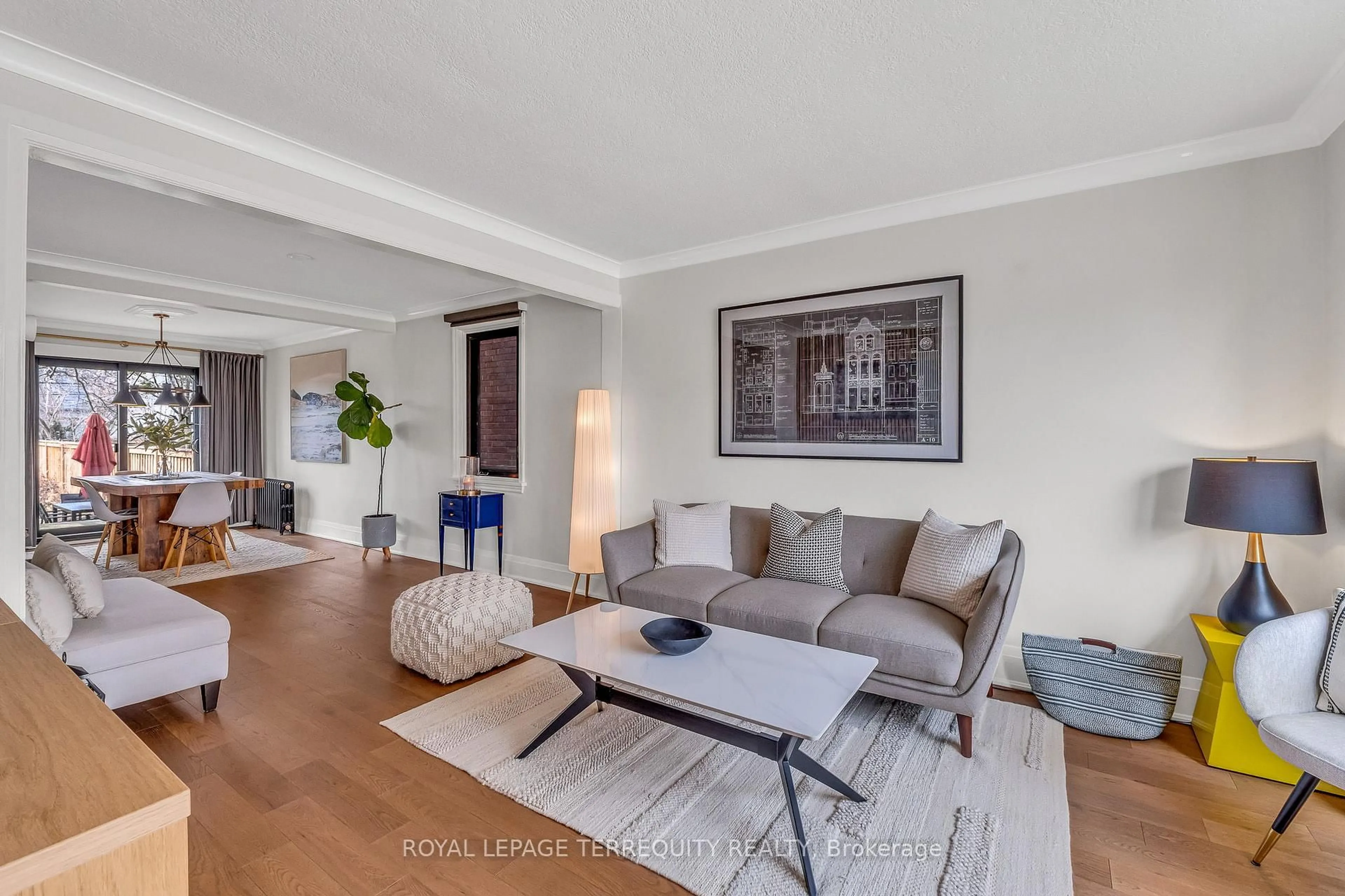 Living room with furniture, unknown for 14 Eighth St, Toronto Ontario M8V 3C3