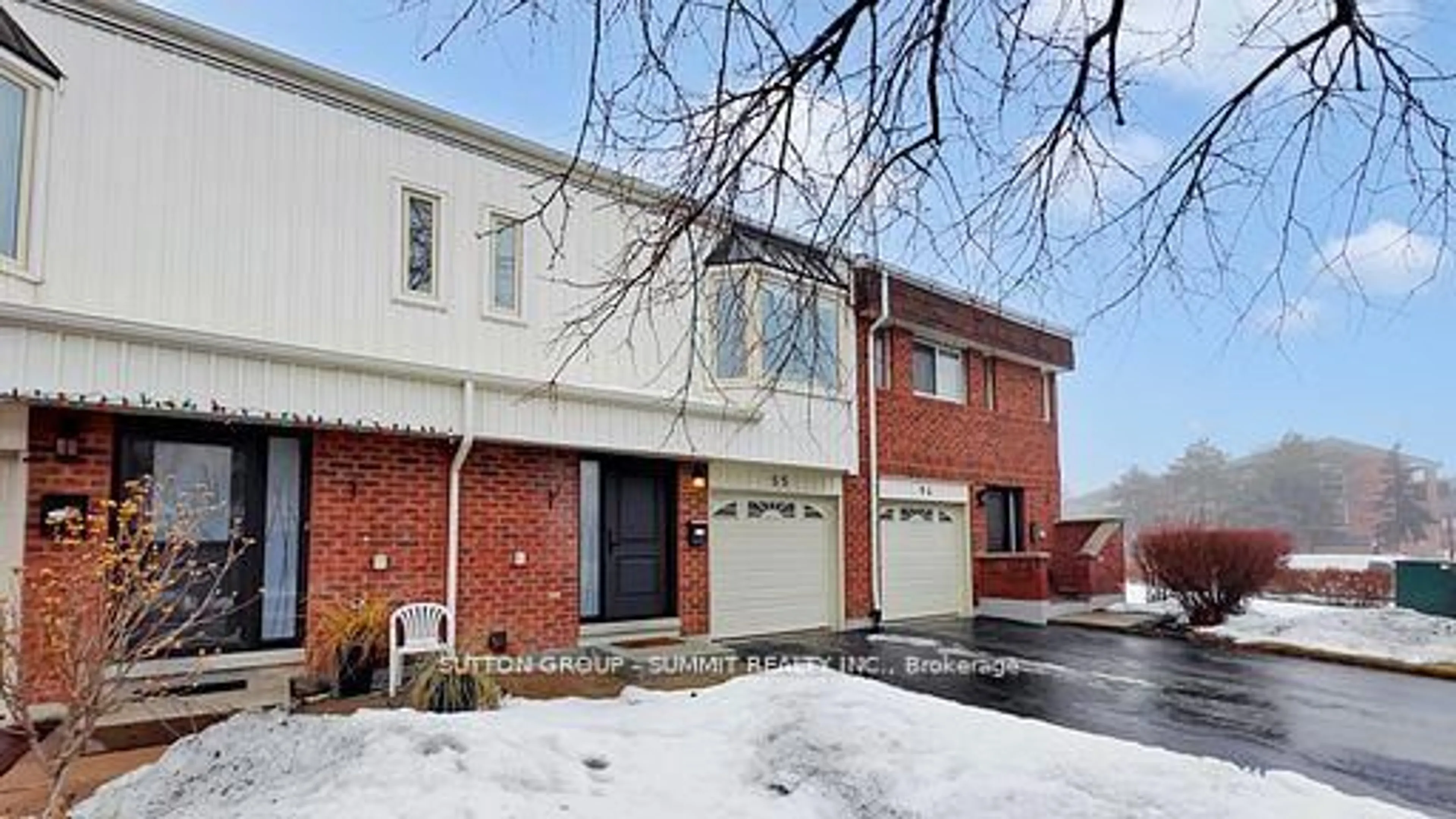 Home with brick exterior material, street for 6520 CORFU Rd #55, Mississauga Ontario L5N 3B4