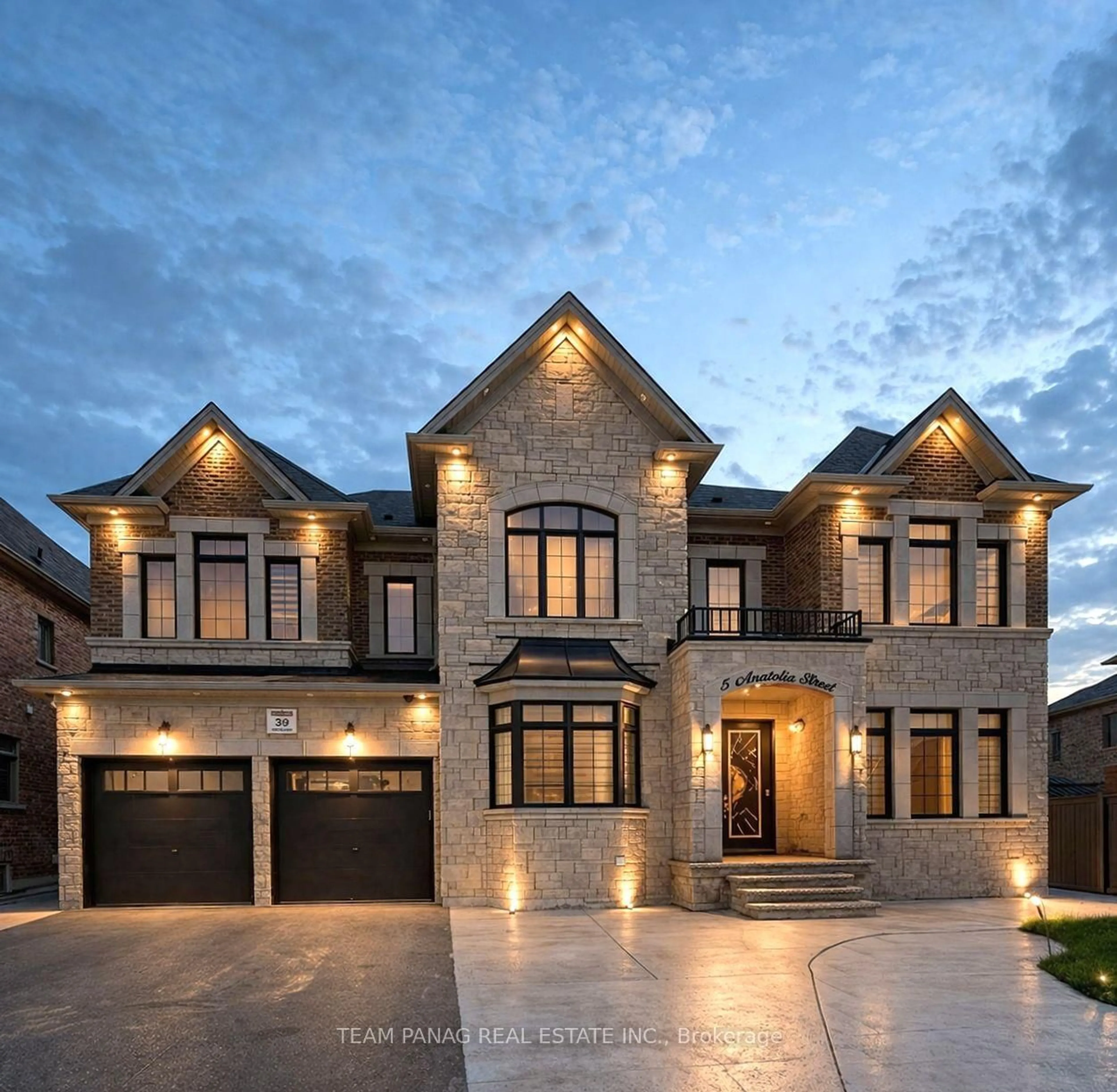 Home with brick exterior material, street for 5 Anatolia St, Brampton Ontario L6P 4L3