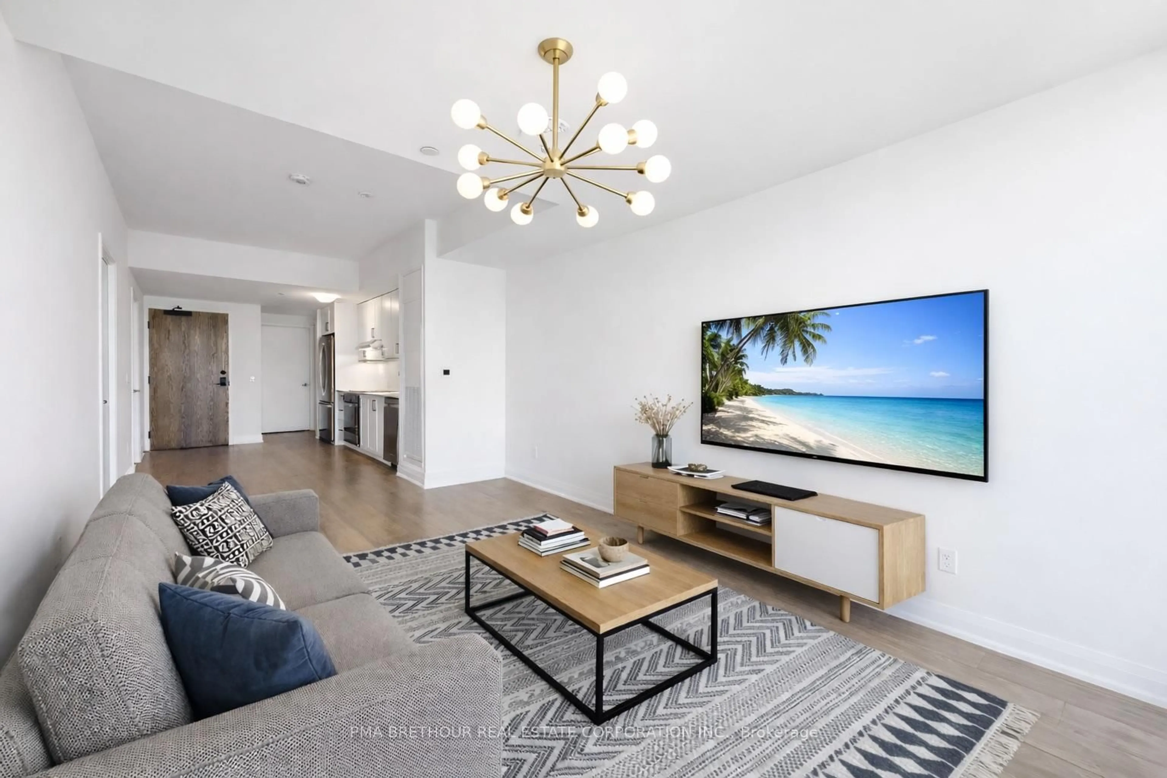 Living room with furniture, unknown for 1035 Southdown Rd #1811, Mississauga Ontario L5J 0A2