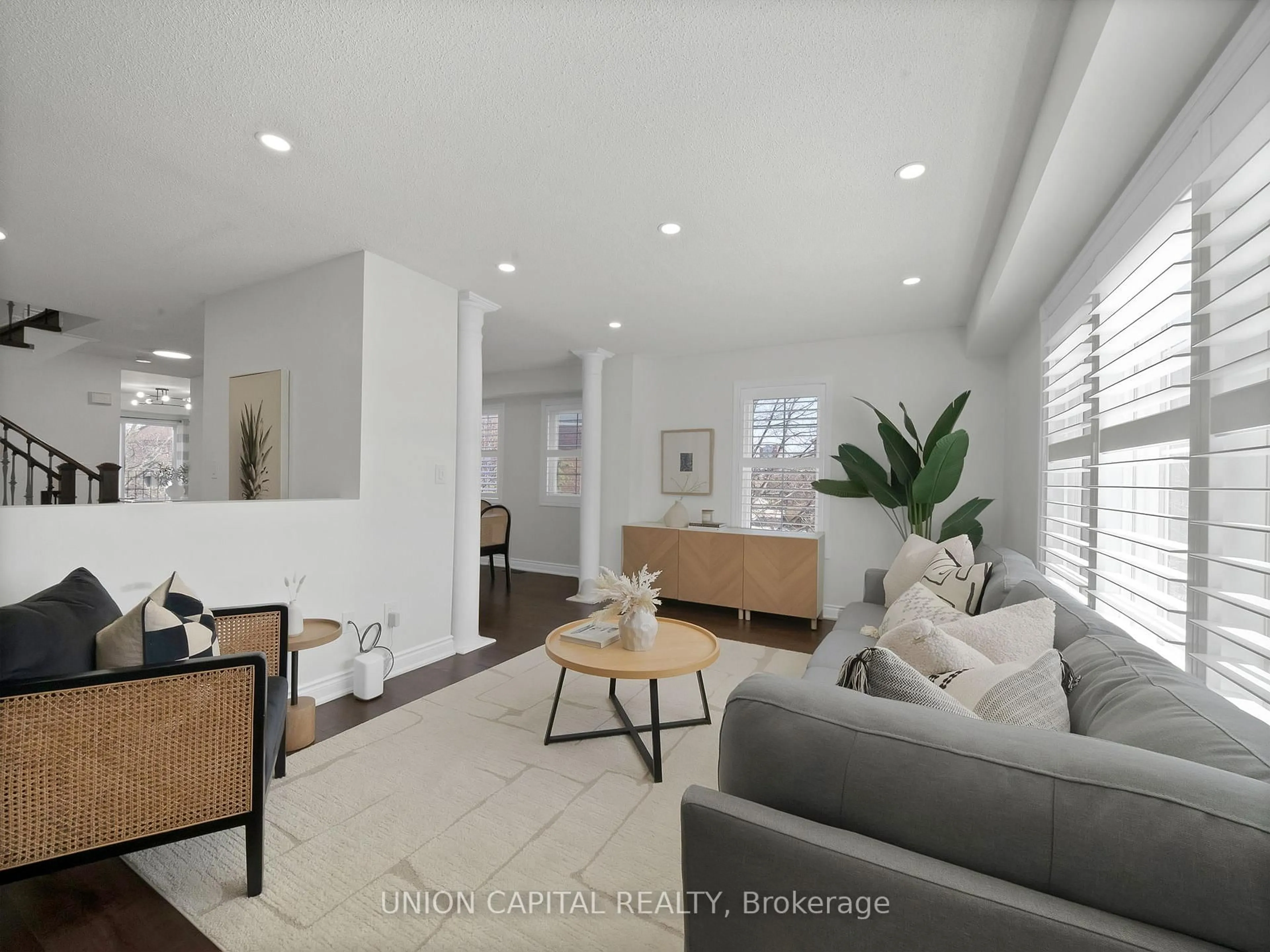 Living room with furniture, unknown for 80 Acorn Pl #59, Mississauga Ontario L4Z 4E1