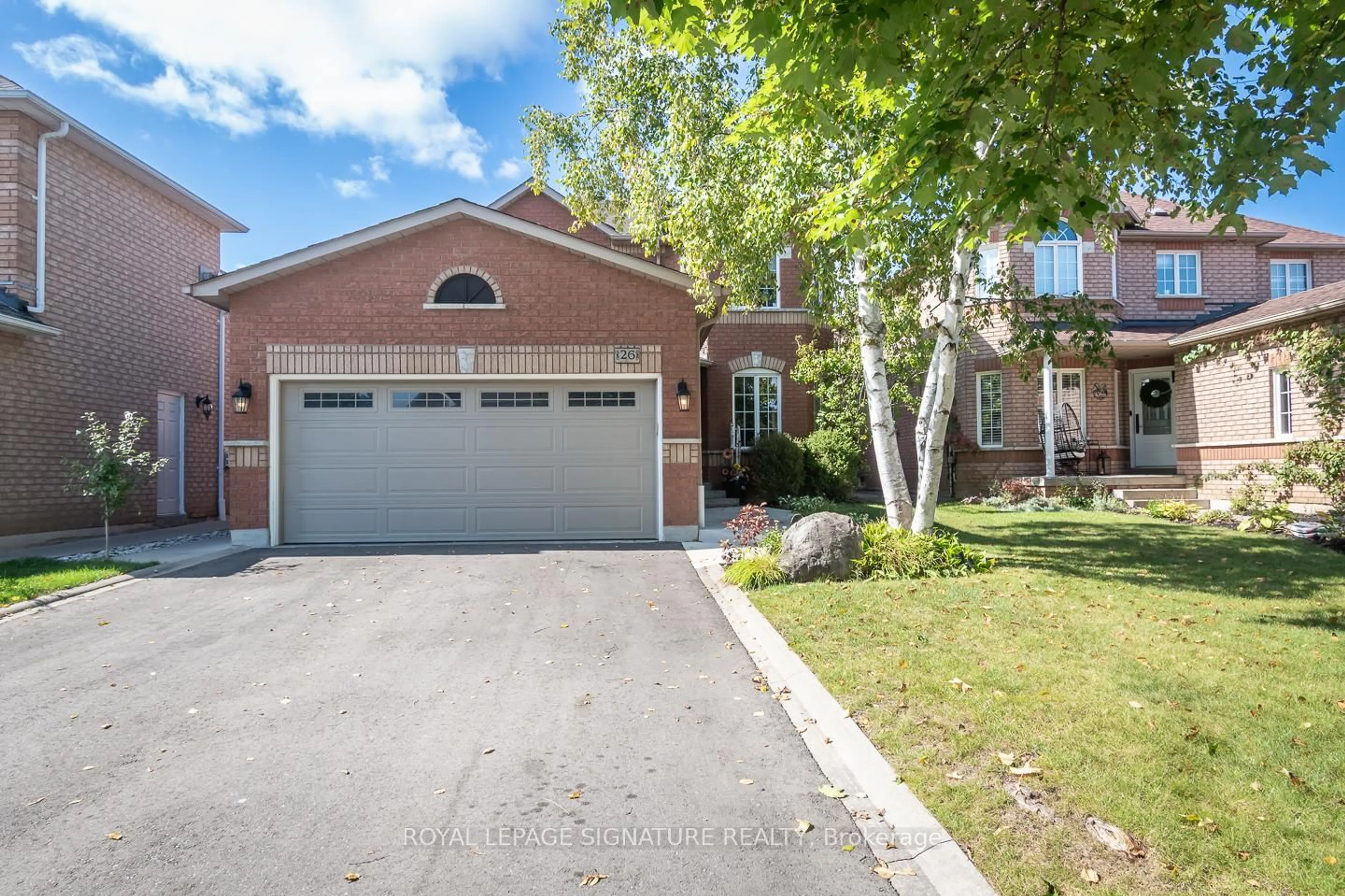 Home with brick exterior material, street for 26 Nazer St, Halton Hills Ontario L7G 5X8