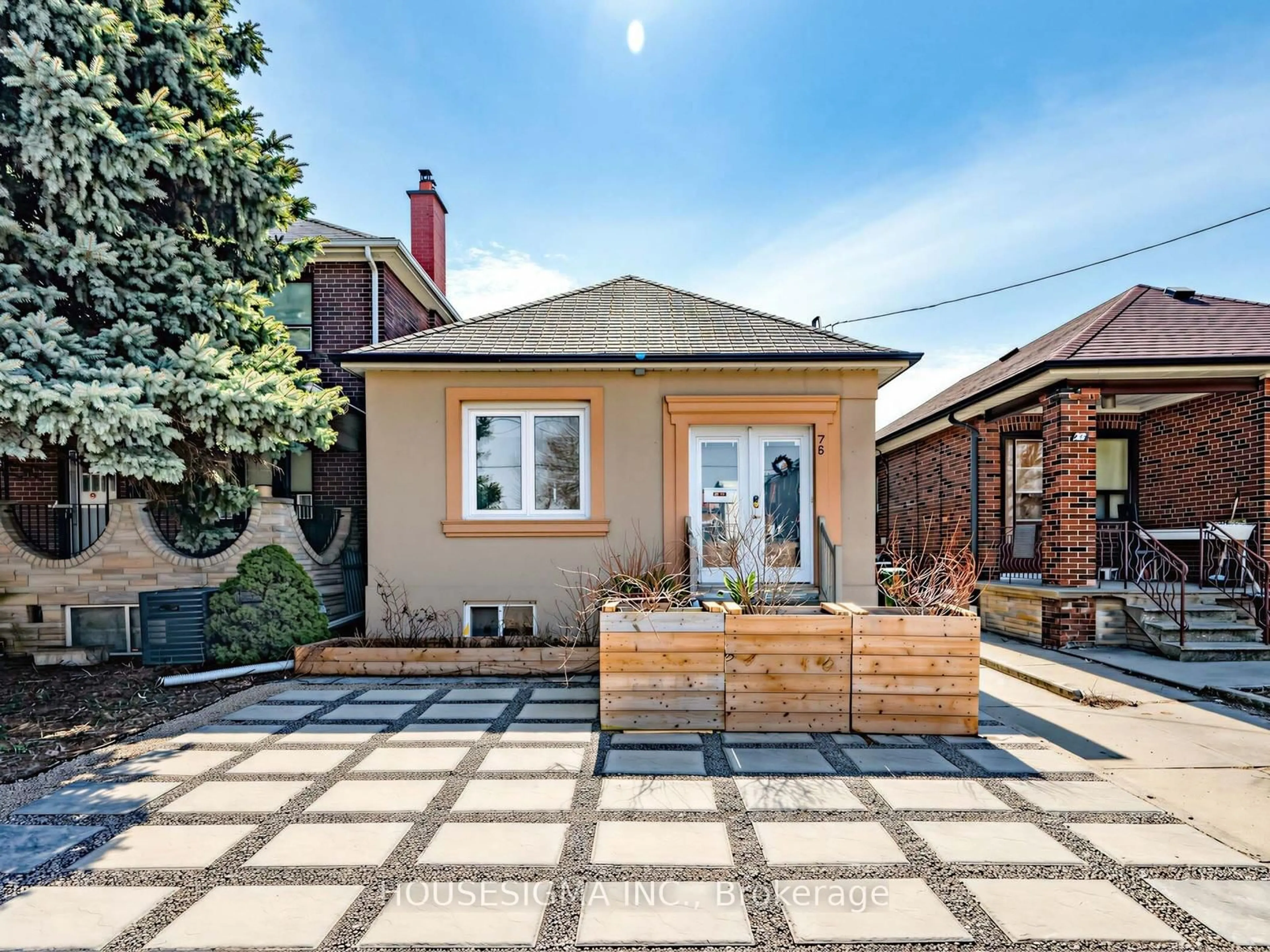 Home with brick exterior material, street for 75 Henrietta St, Toronto Ontario M6N 1S5
