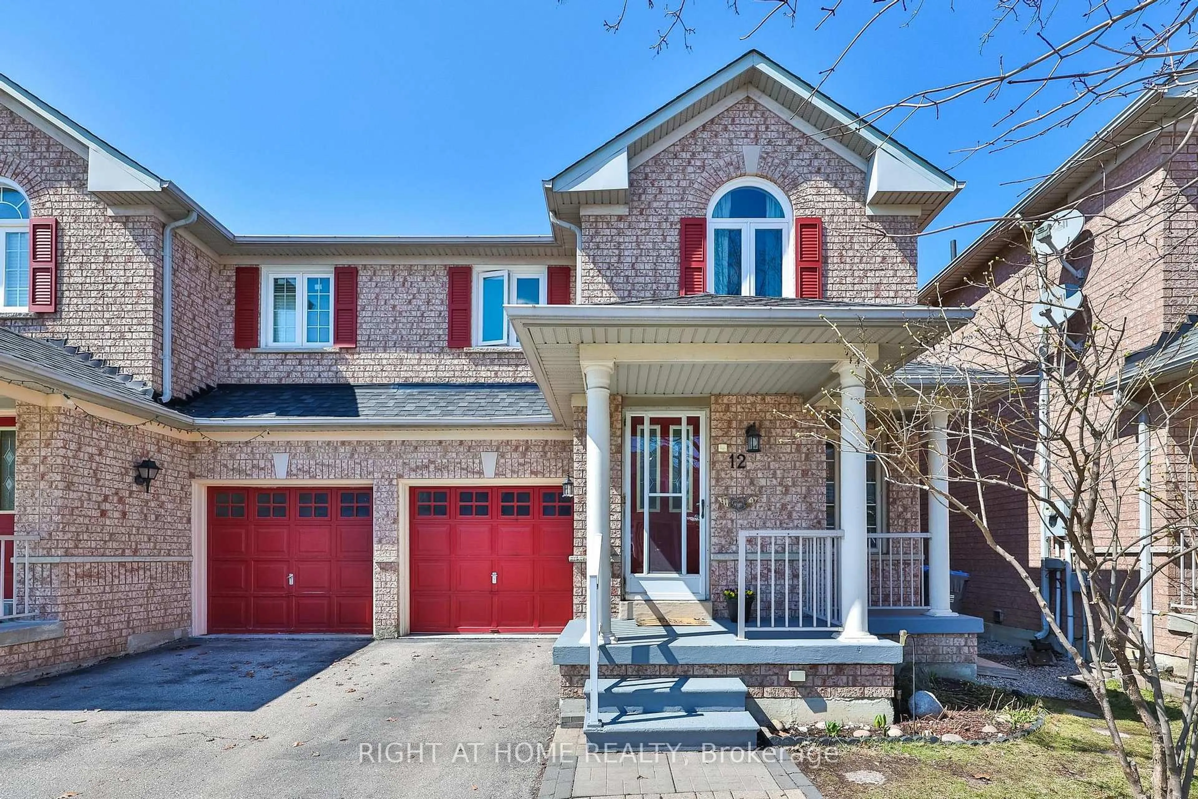 Home with brick exterior material, street for 12 Anglers Catch Lane, Brampton Ontario L6R 2A5