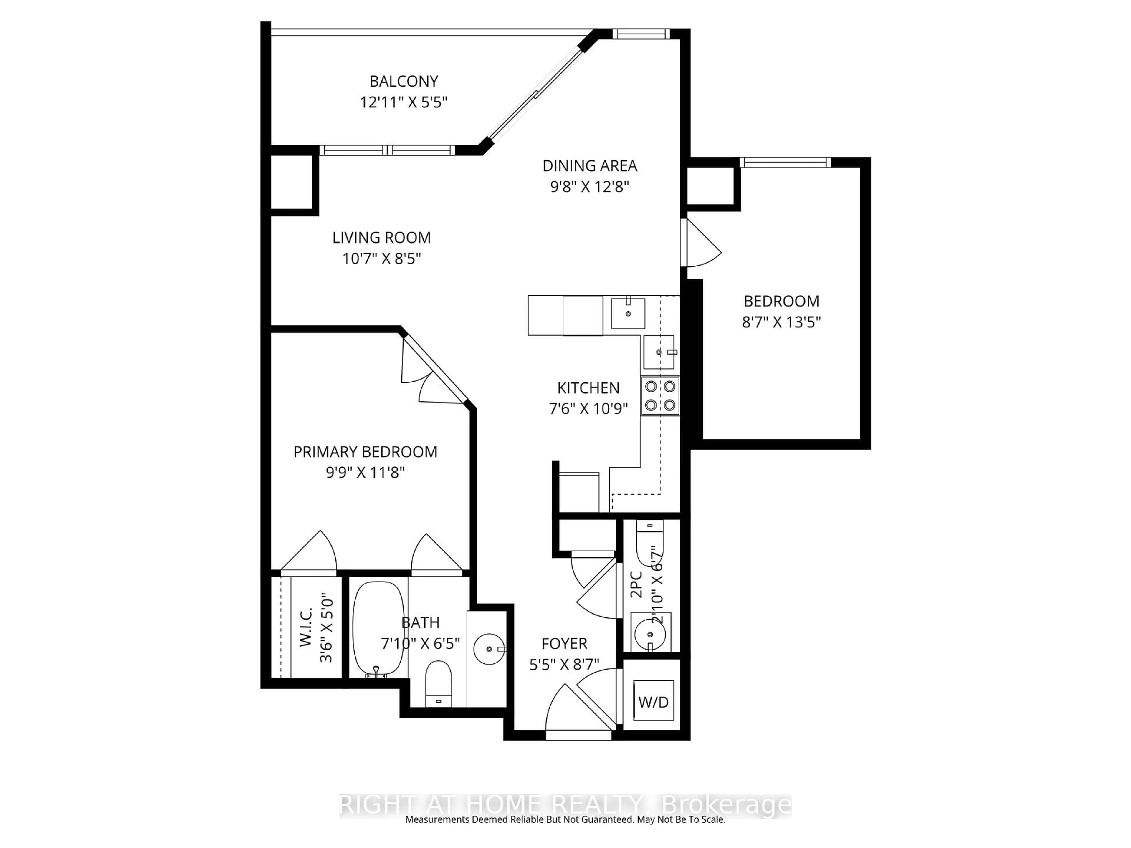 Floor plan for 1140 Parkwest Pl #1002, Mississauga Ontario L5E 3K9