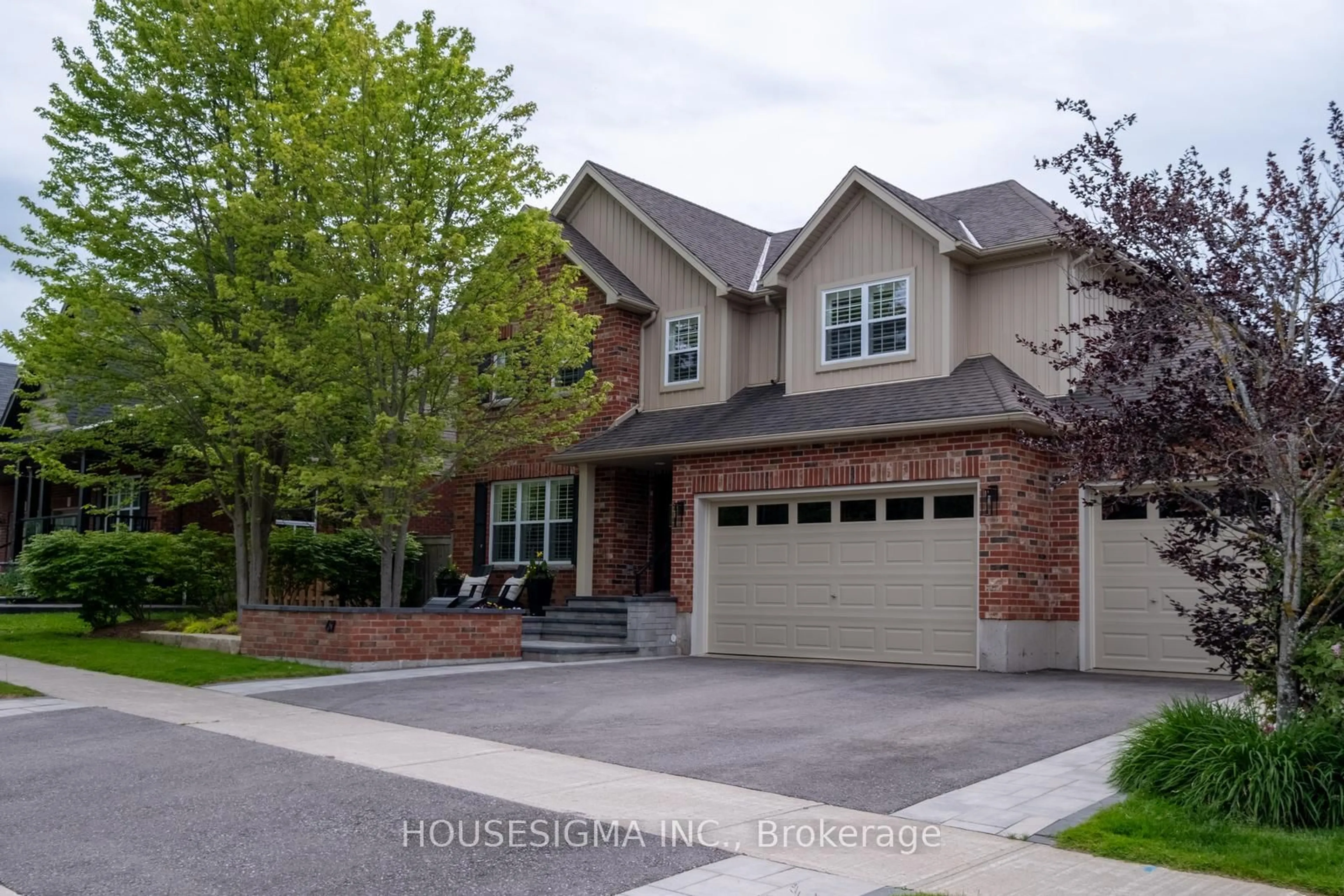 Home with brick exterior material, street for 47 Buena Vista Dr, Orangeville Ontario L9W 1J5