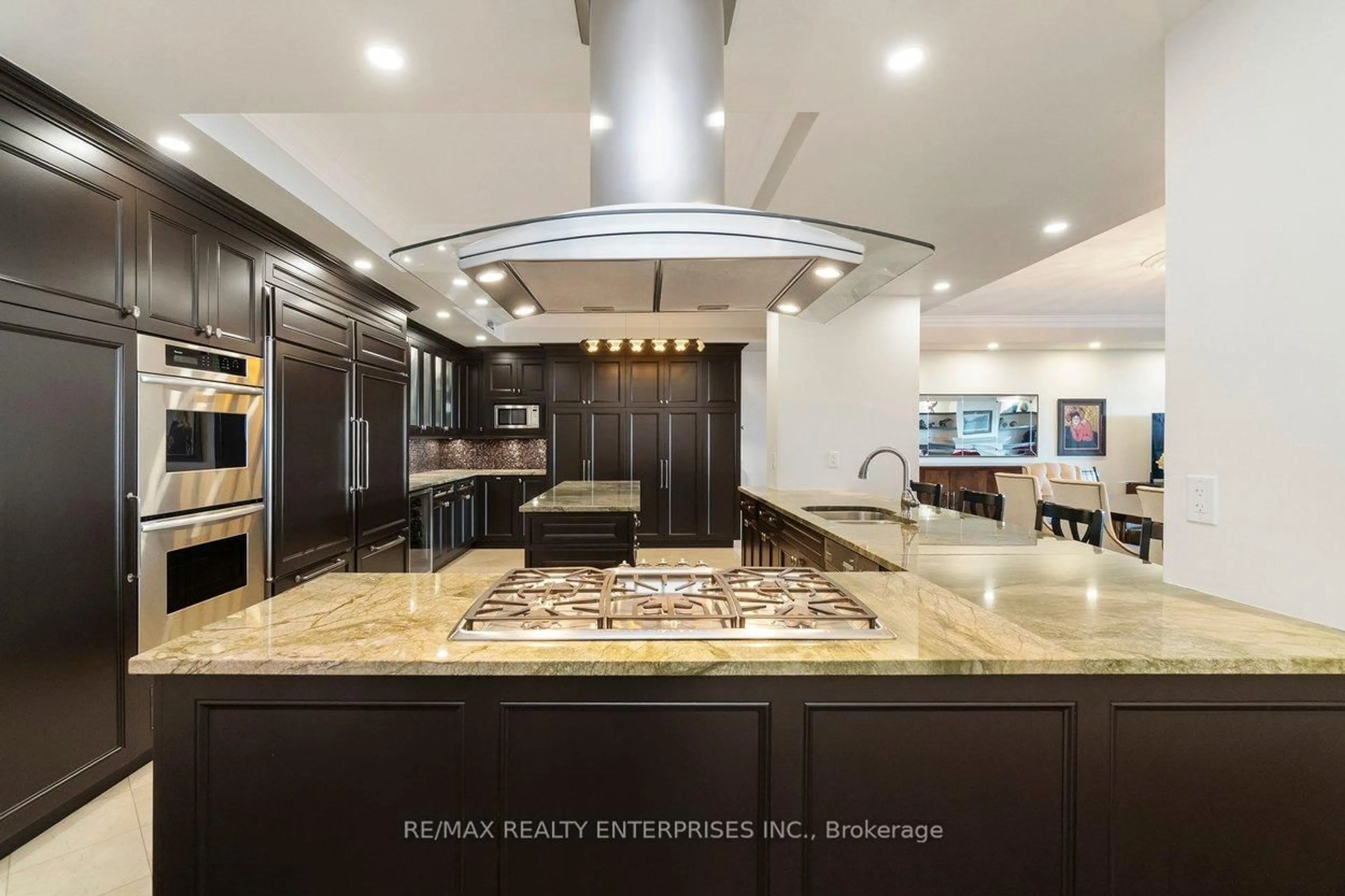 Contemporary kitchen, ceramic/tile floor for 2095 Lake Shore Blvd #416, Toronto Ontario M8V 4G4