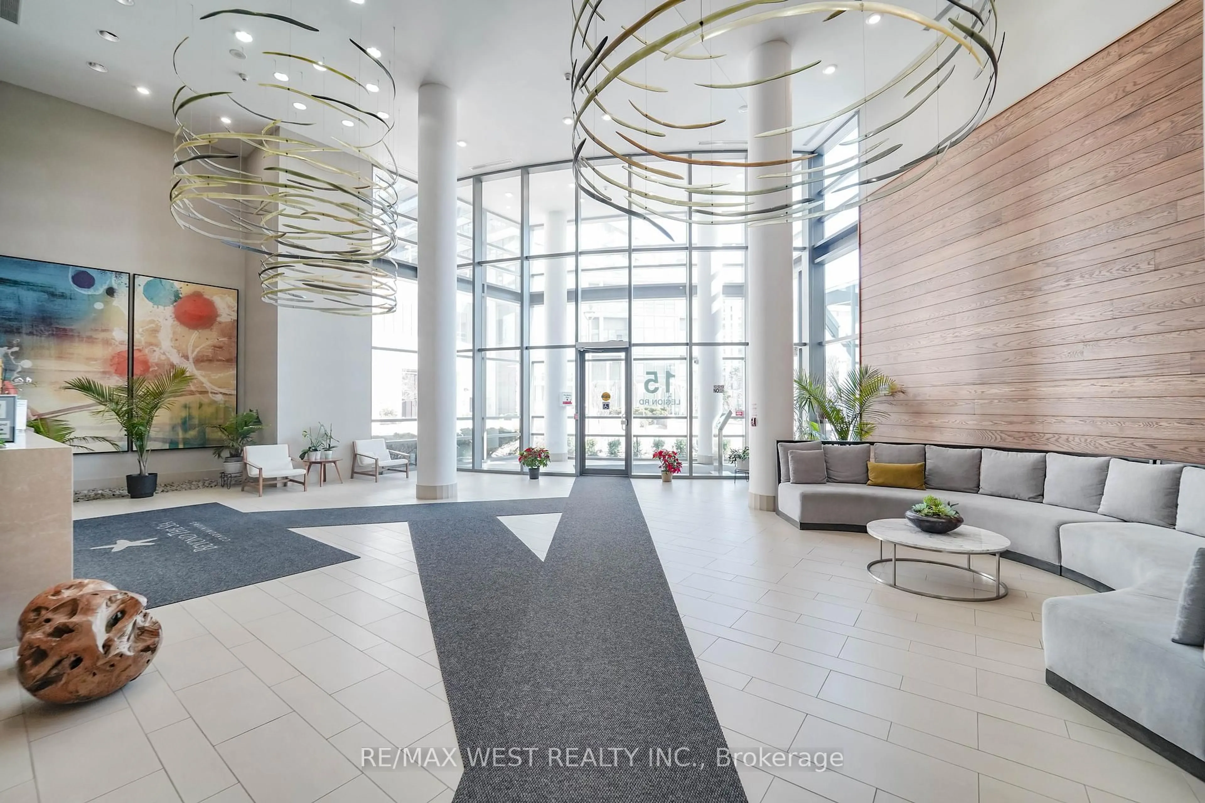 Lobby for 15 Legion Rd #607, Toronto Ontario M8V 0A9