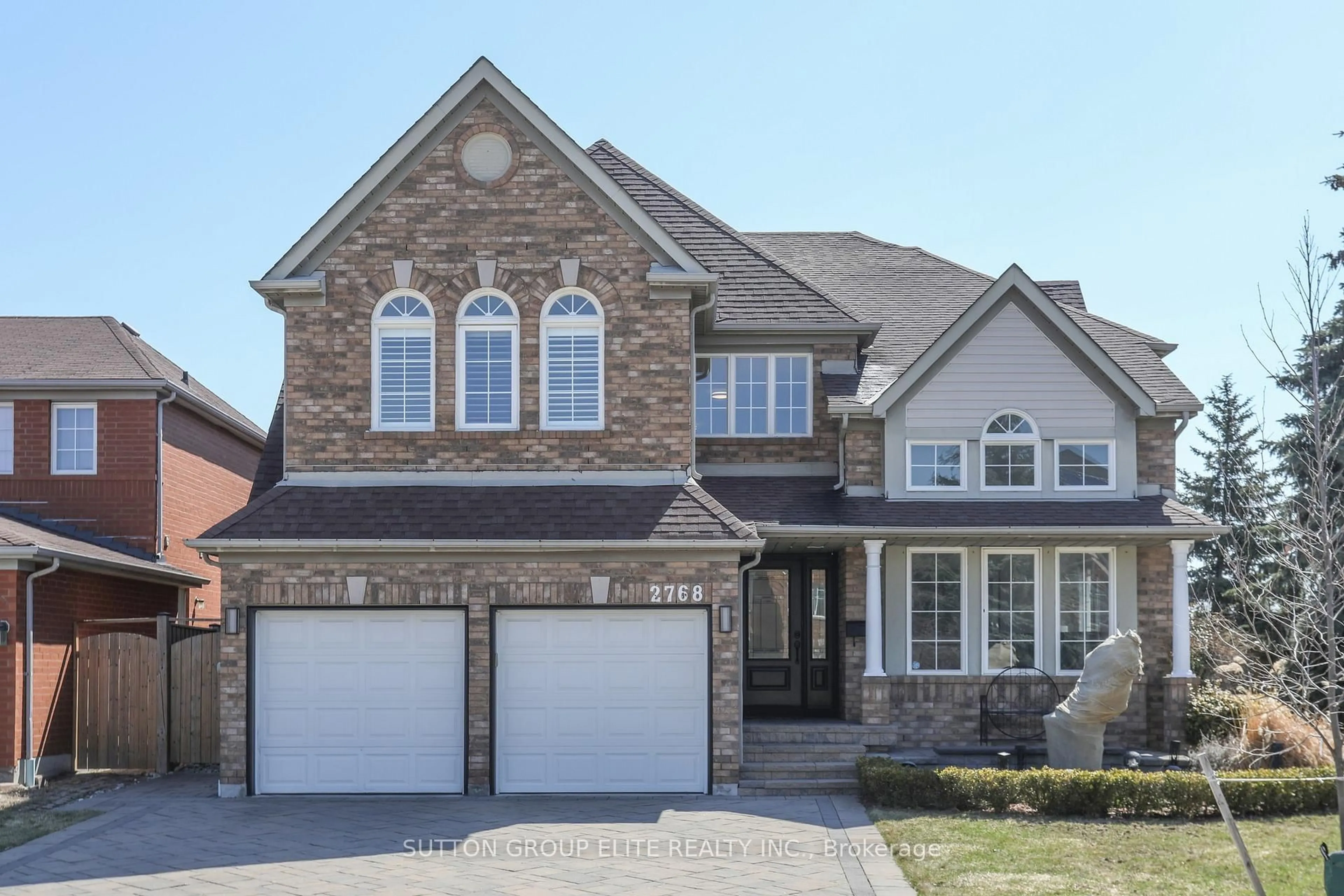 Home with brick exterior material, street for 2768 Peacock Dr, Mississauga Ontario L5M 5R5