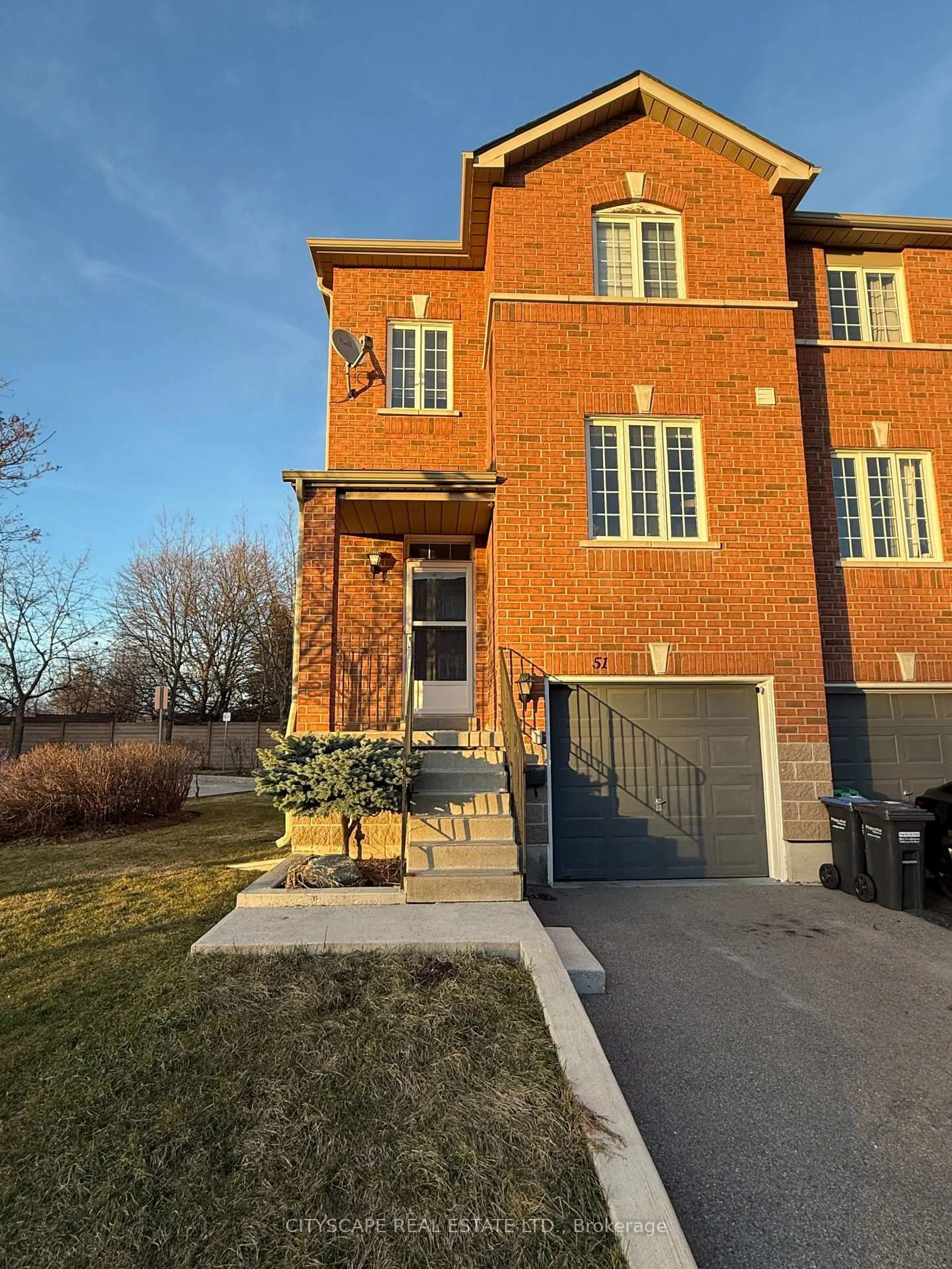 Home with brick exterior material, street for 120 Railroad St #51, Brampton Ontario L6X 5A1