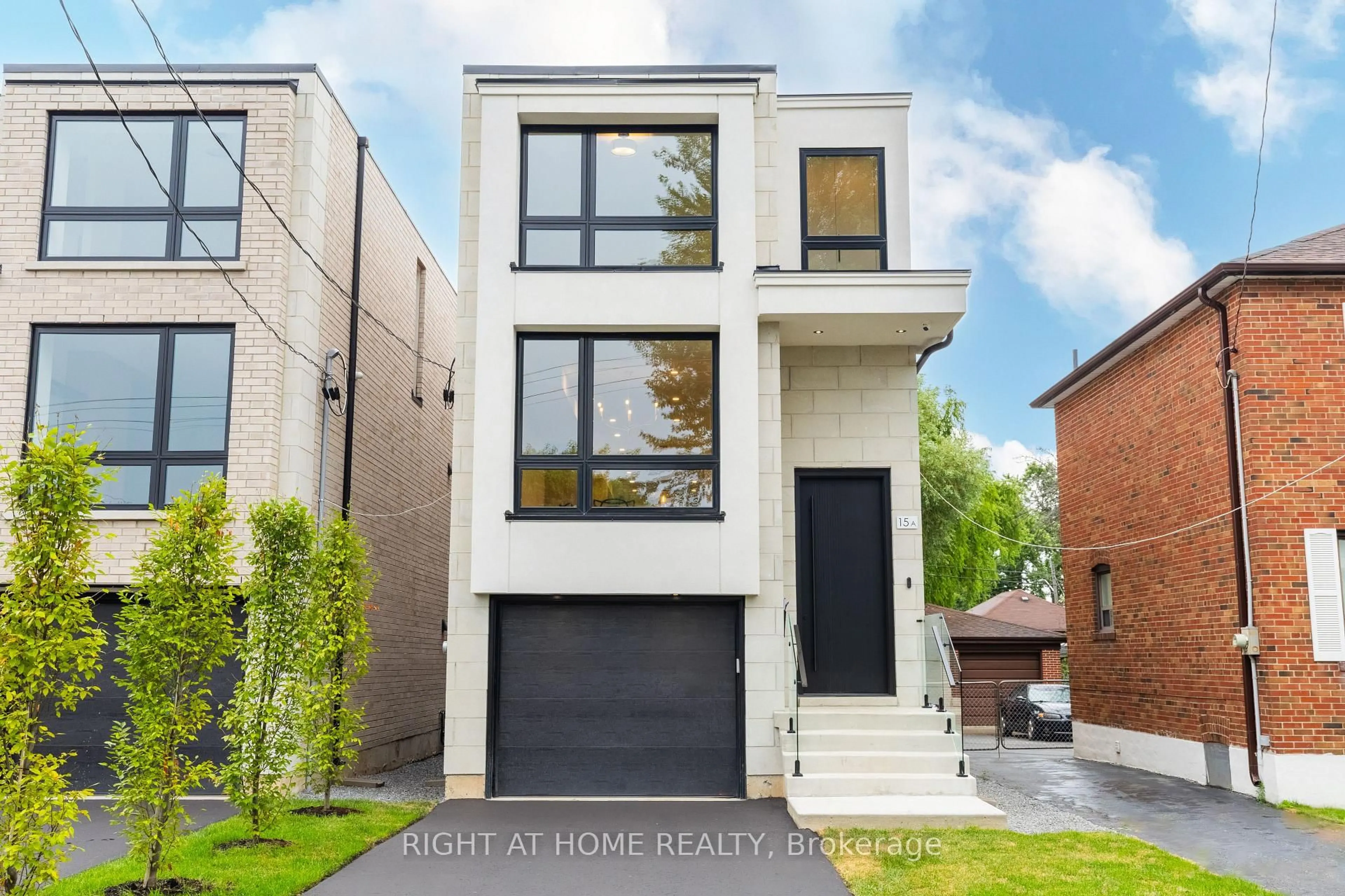 Home with brick exterior material, street for 15A ROSEMEADE Ave, Toronto Ontario M8Y 3A2