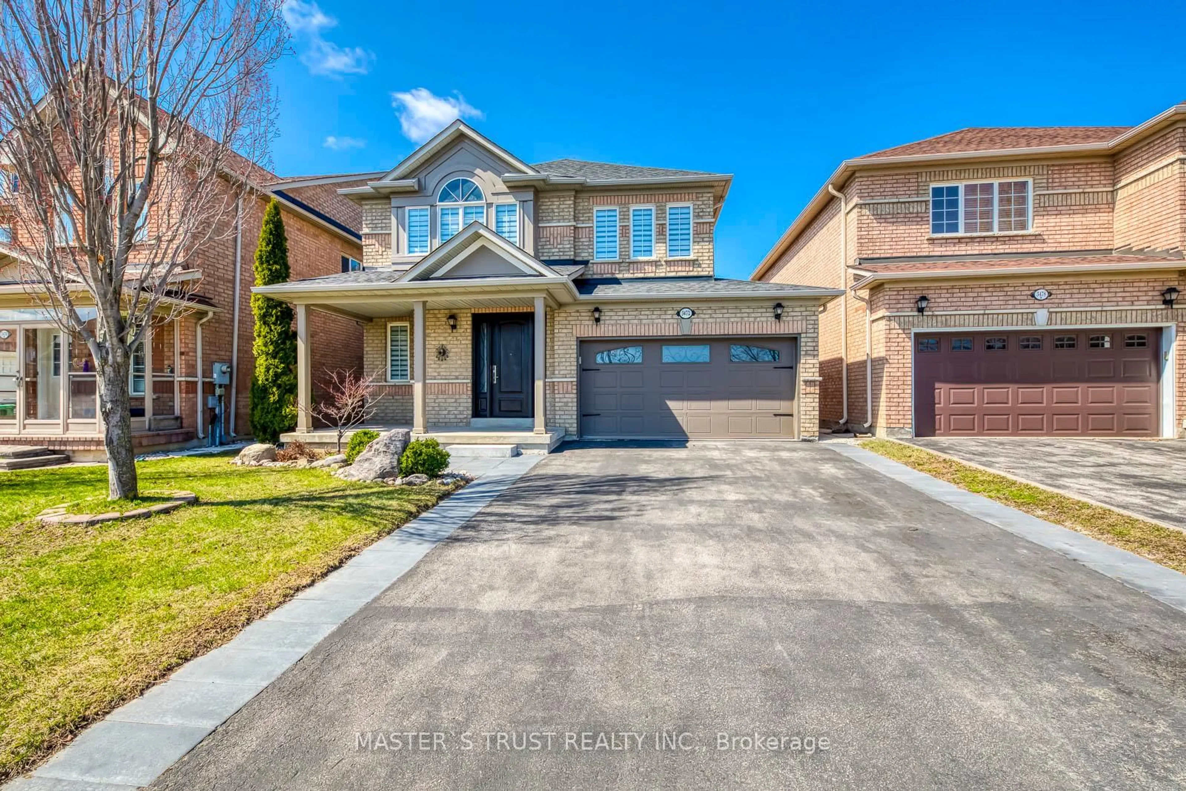 Home with brick exterior material, street for 3472 Jorie Cres, Mississauga Ontario L5M 7G6