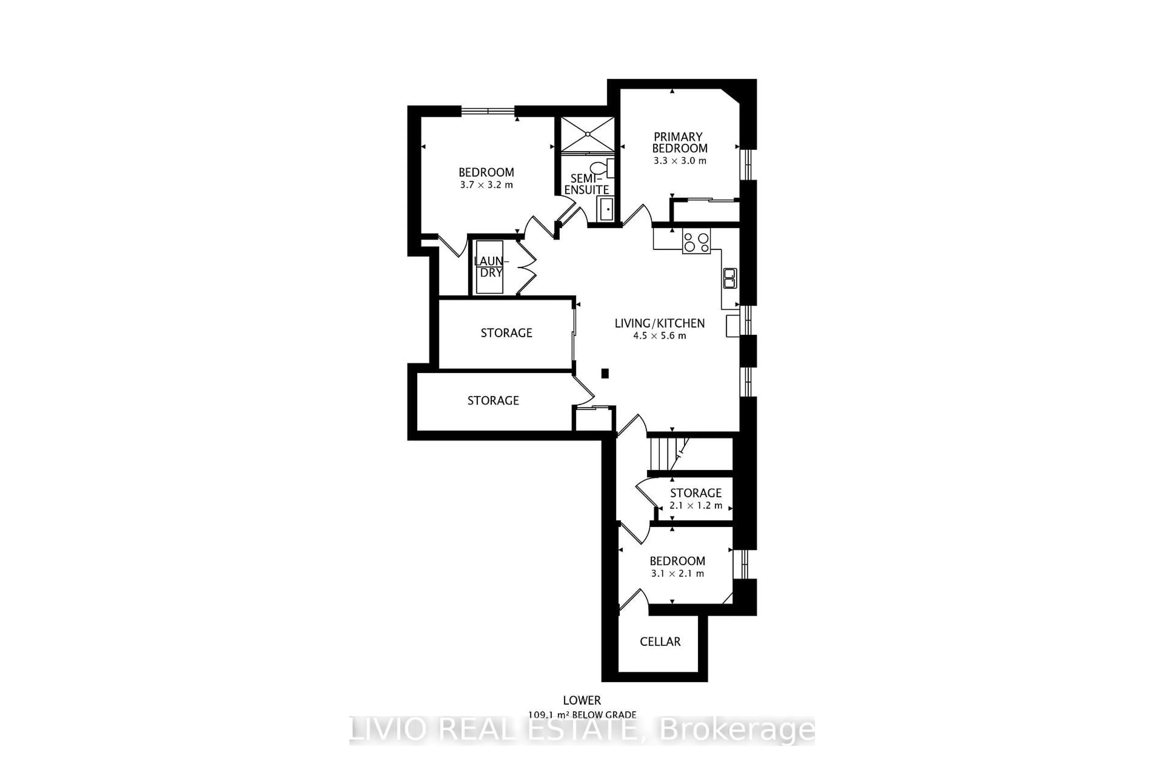 Floor plan for 232 Thorndale Rd, Brampton Ontario L6P 3H5