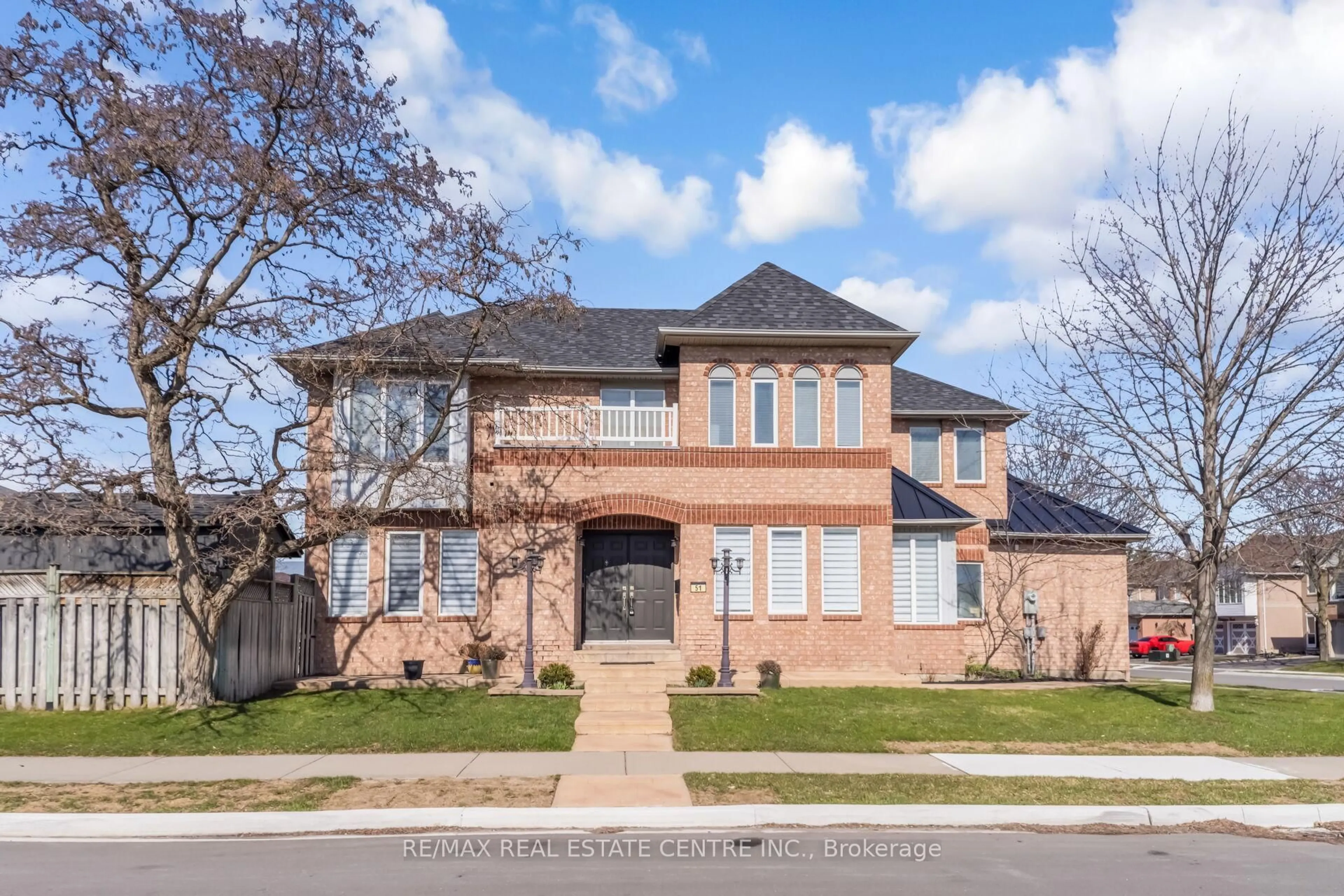 Home with brick exterior material, street for 51 Pebblestone Circ, Brampton Ontario L6X 4N2