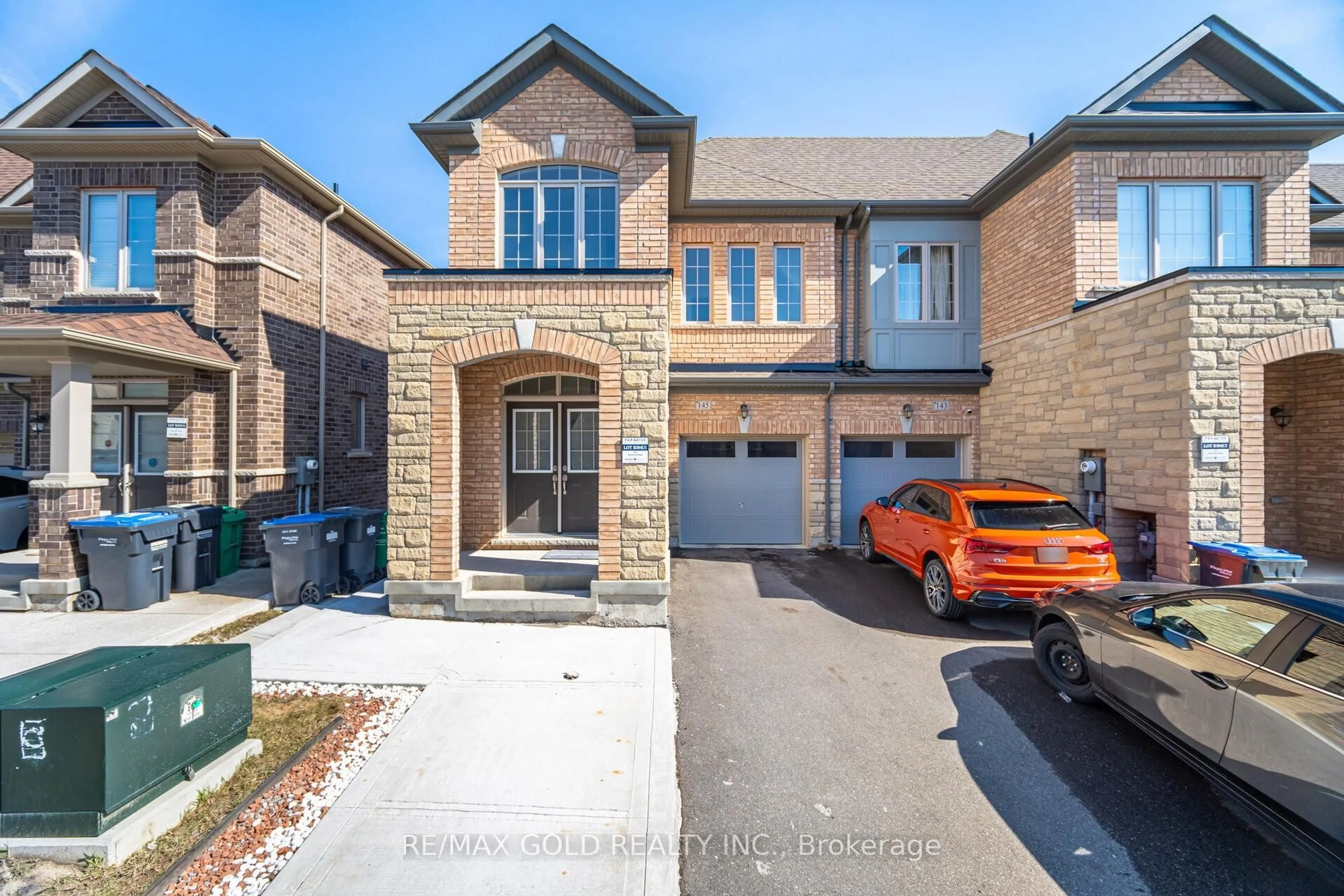 Home with brick exterior material, street for 145 Adventura Rd, Brampton Ontario L7A 5A7