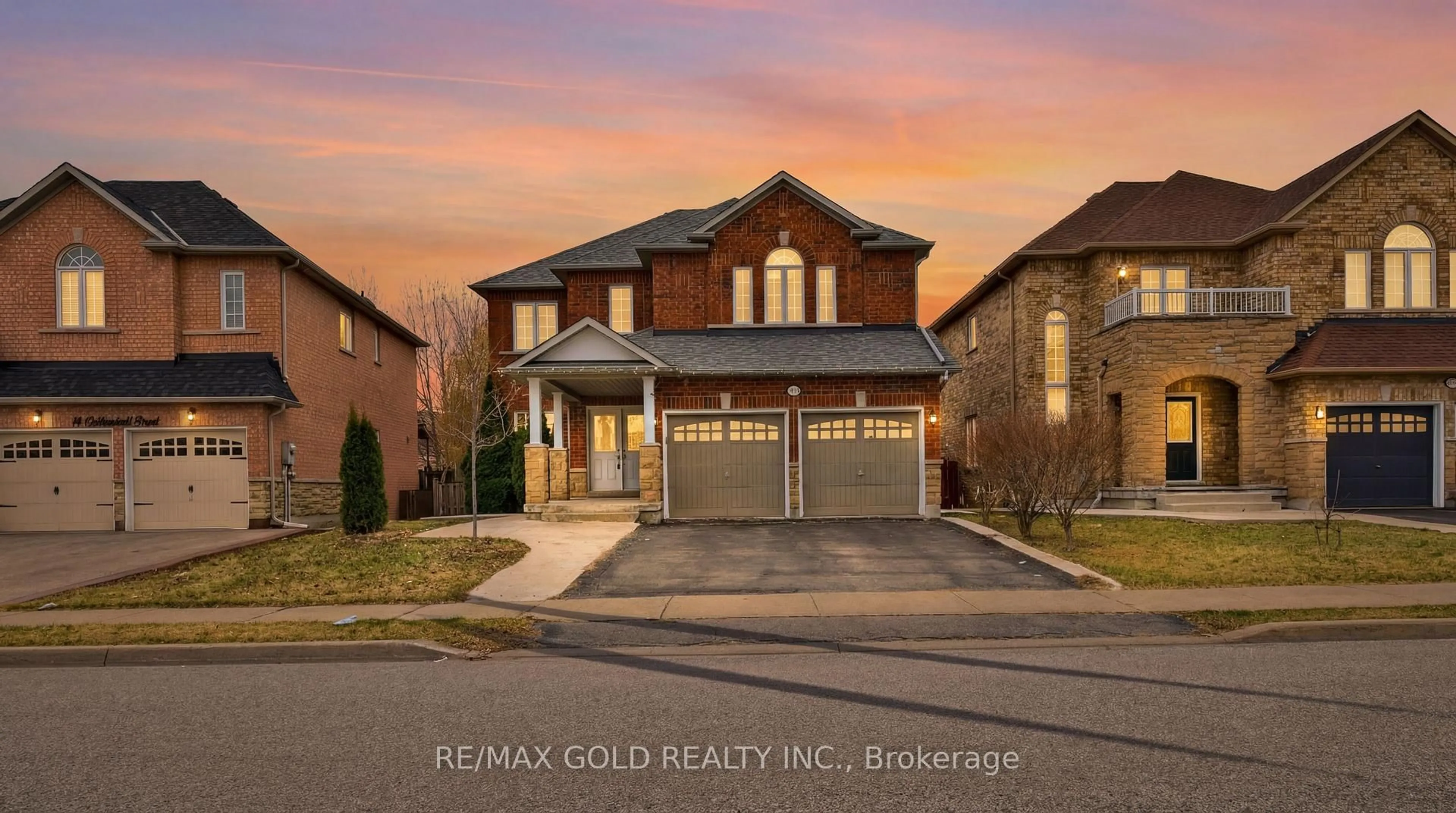 Home with brick exterior material, street for 16 Cottontail Rd, Brampton Ontario L7A 3R3