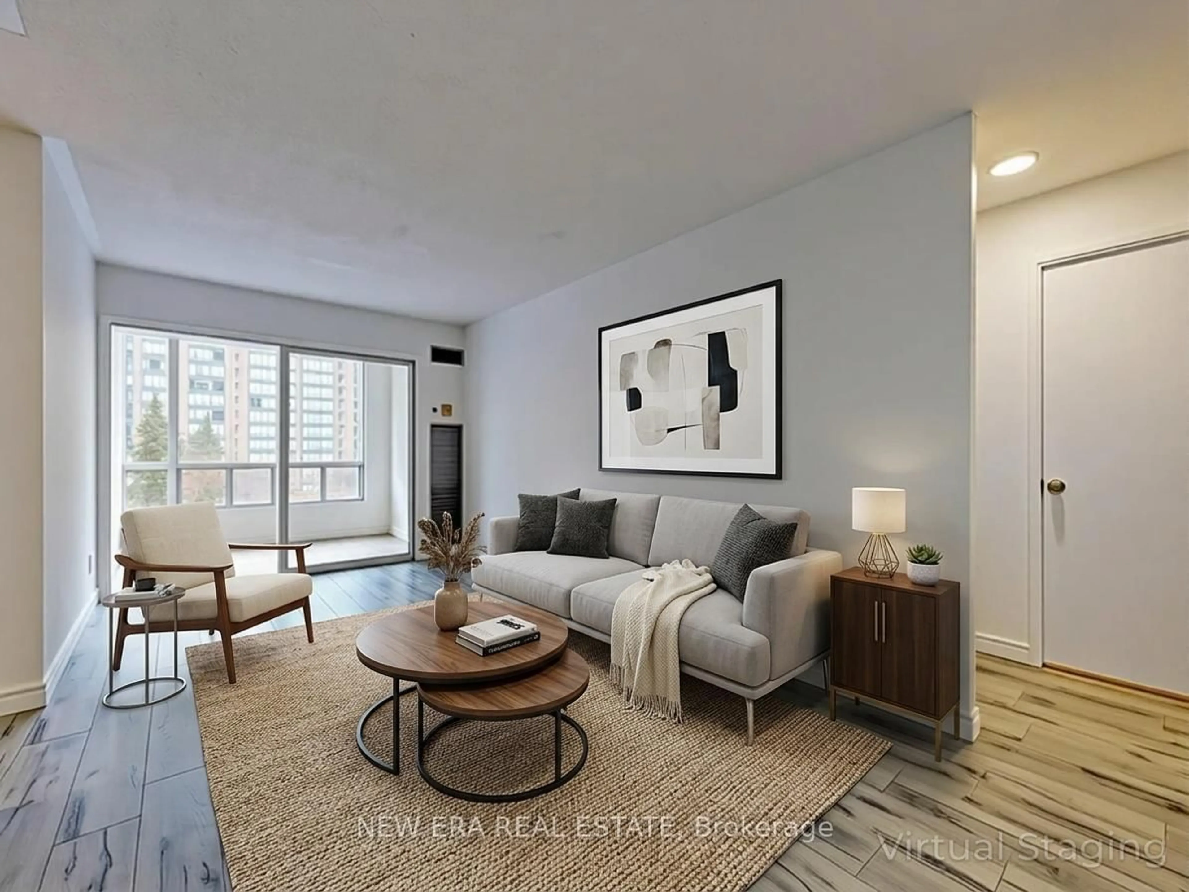 Living room with furniture, unknown for 115 Hillcrest Ave #409, Mississauga Ontario L5B 3Y9