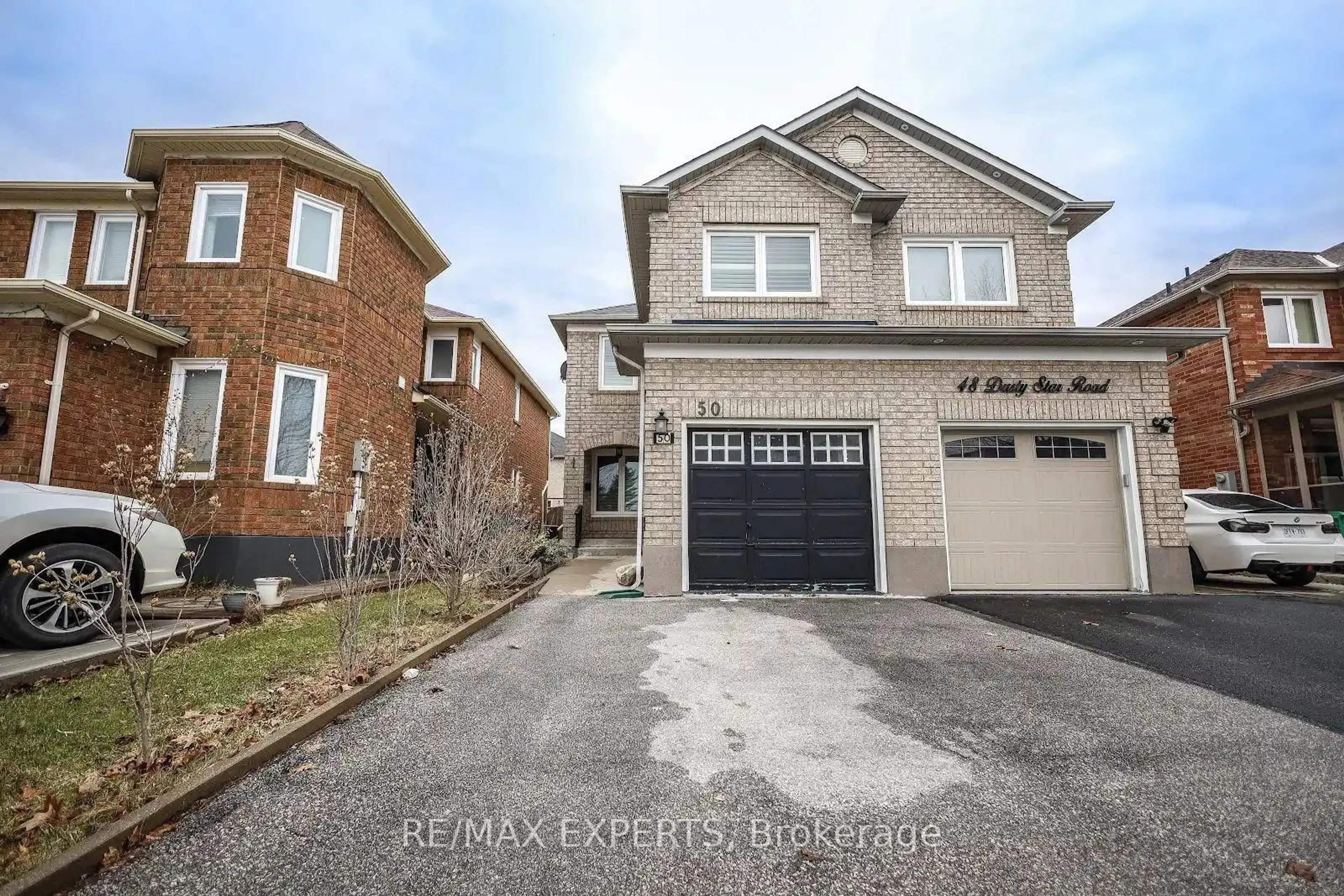 Home with brick exterior material, street for 50 Dusty Star Rd, Brampton Ontario L6R 1Y1