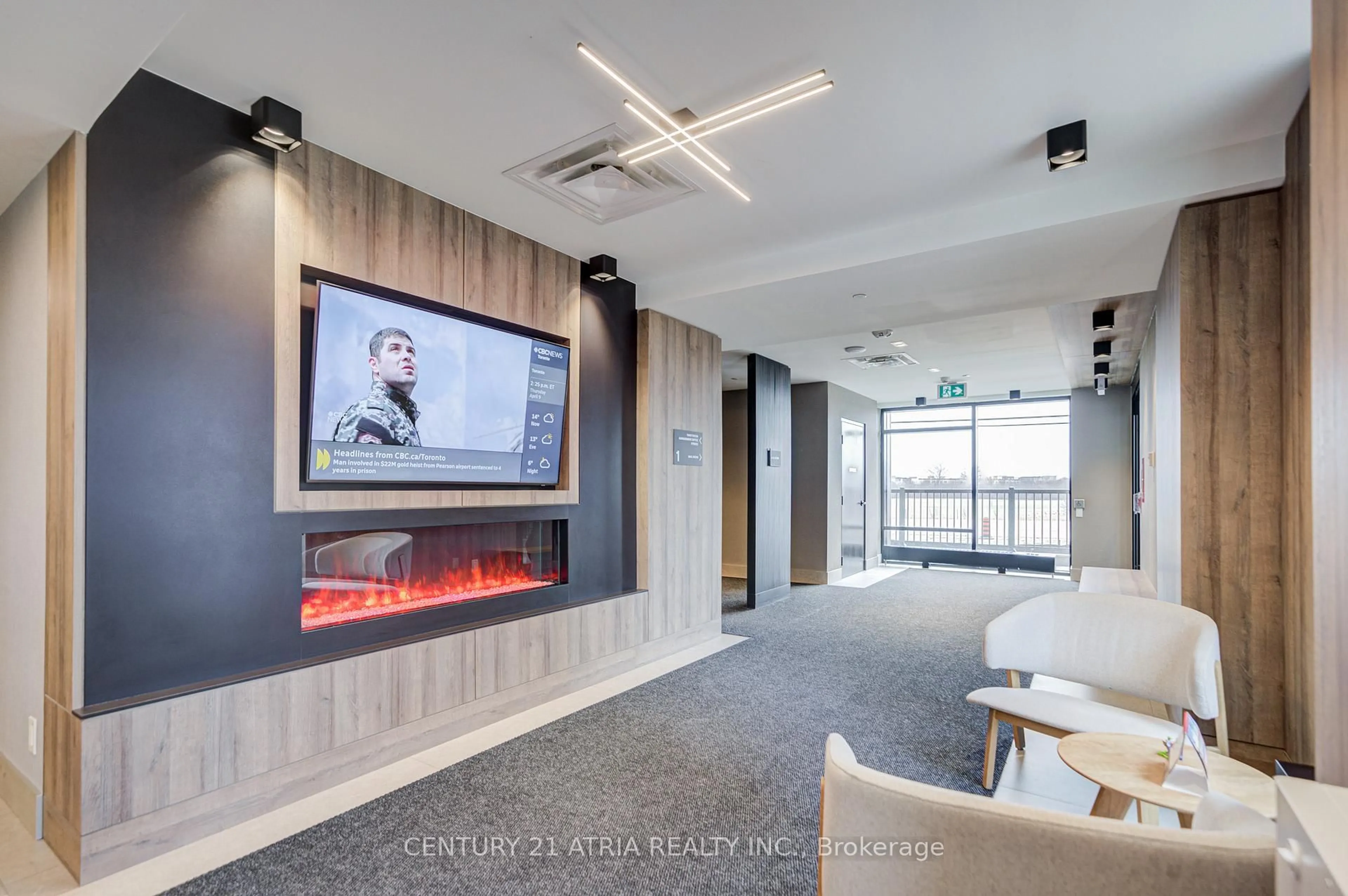 Home theater for 335 Wheat Boom Dr #101, Oakville Ontario L6H 7Y1