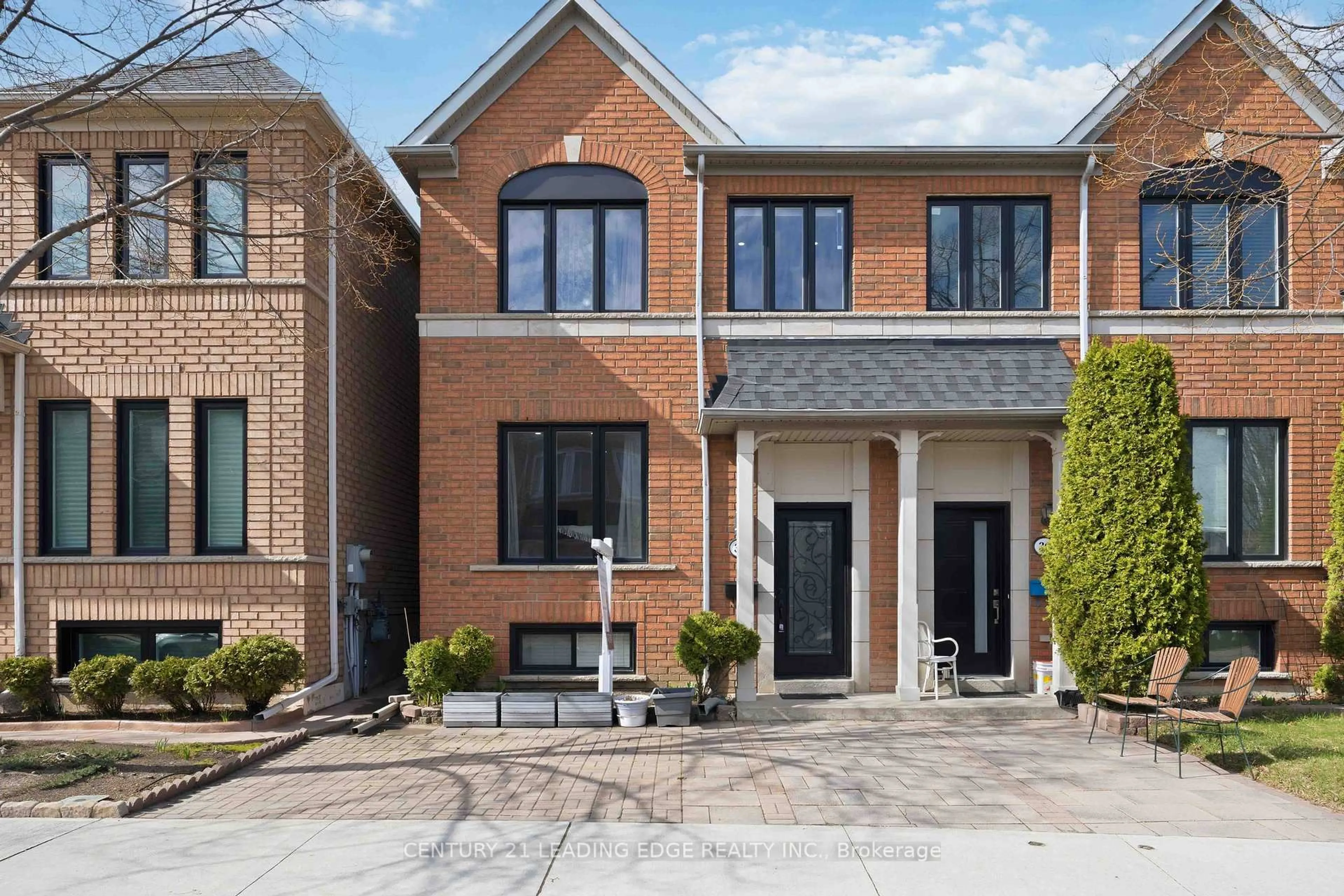 Home with brick exterior material, street for 38 Viella St, Toronto Ontario M6N 5C8