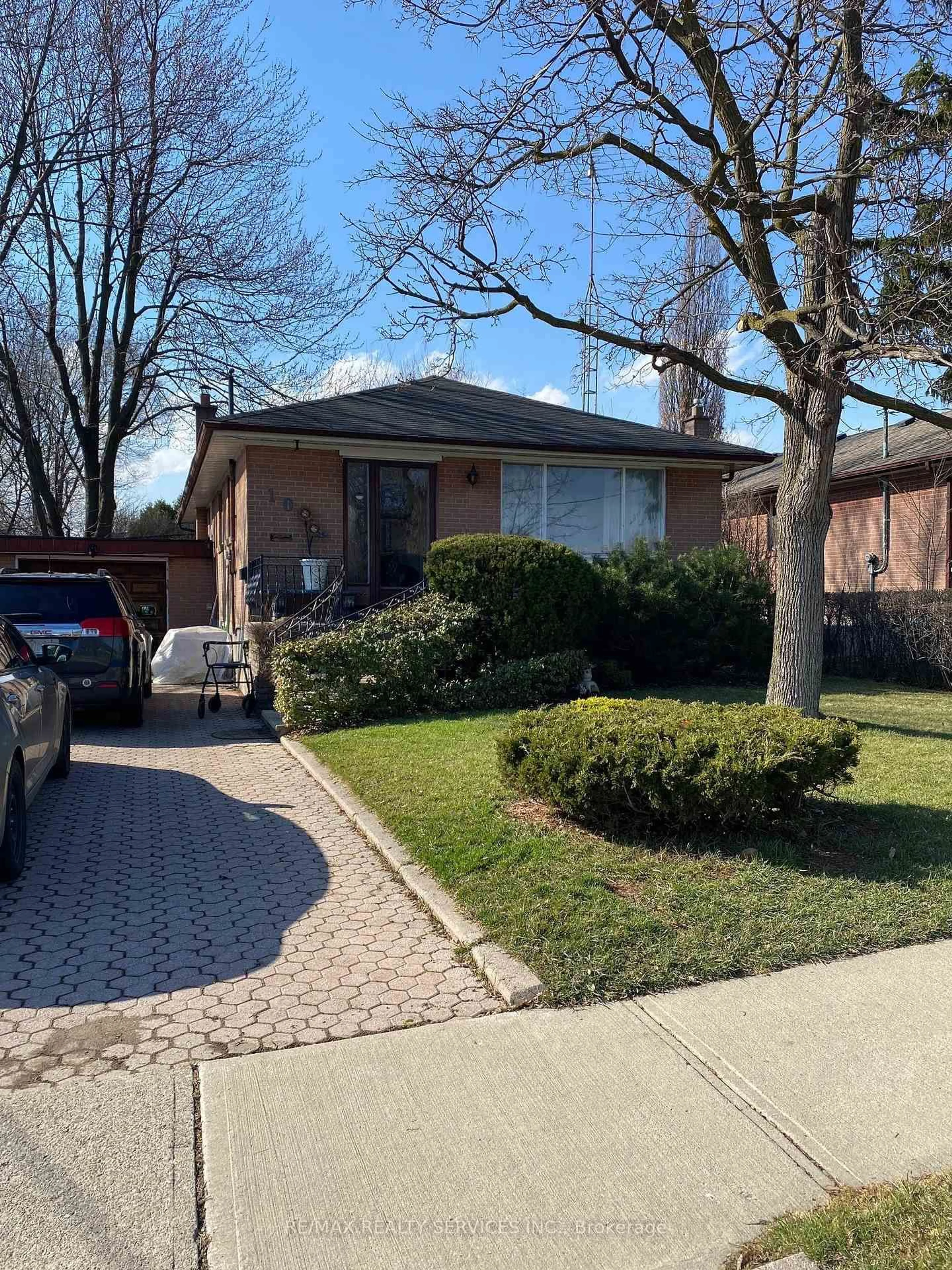 Home with brick exterior material, street for 10 Jersey Ave, Brampton Ontario L6W 1L6