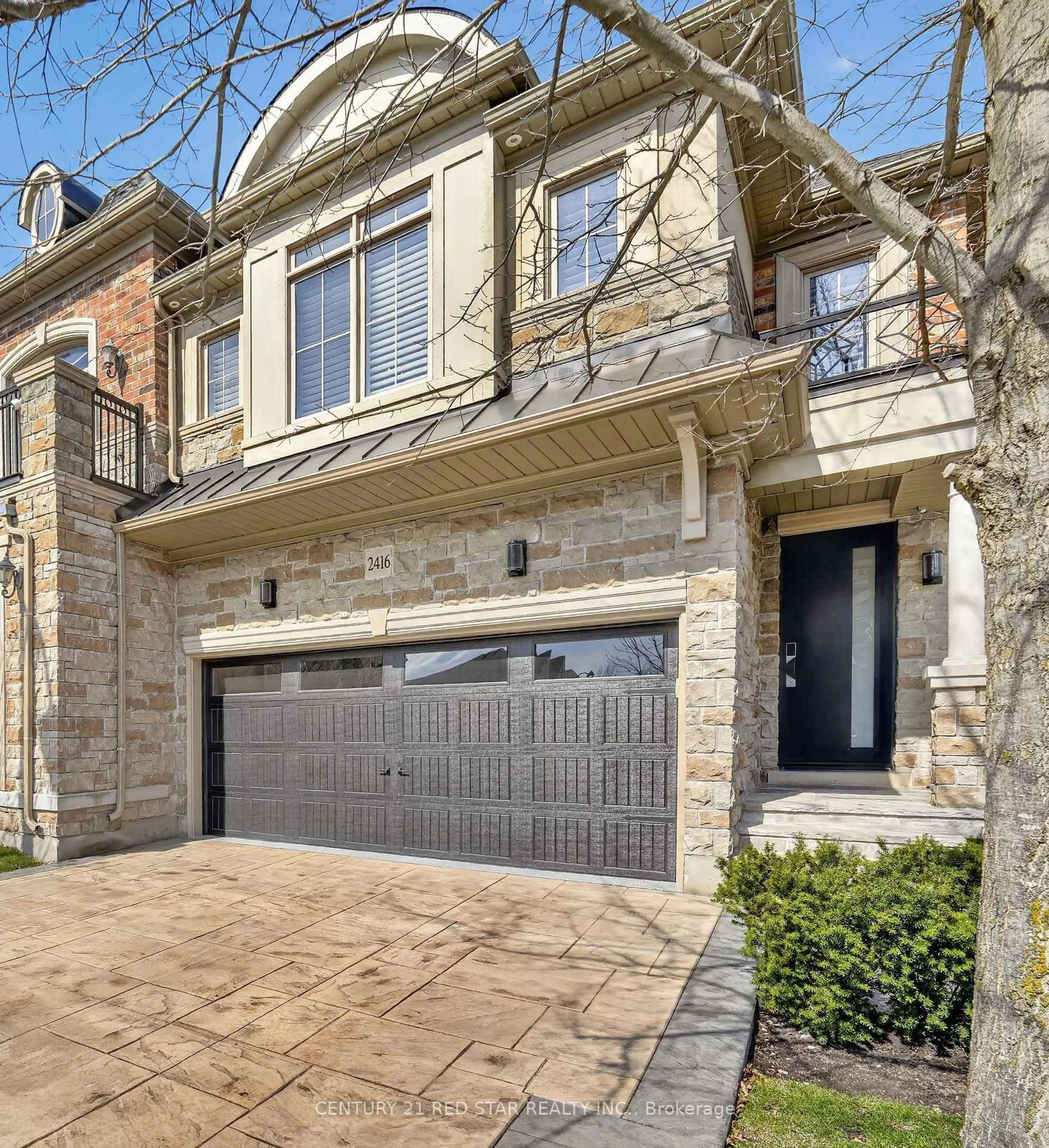 Home with brick exterior material, street for 2416 Village Common, Oakville Ontario L6M 0S2