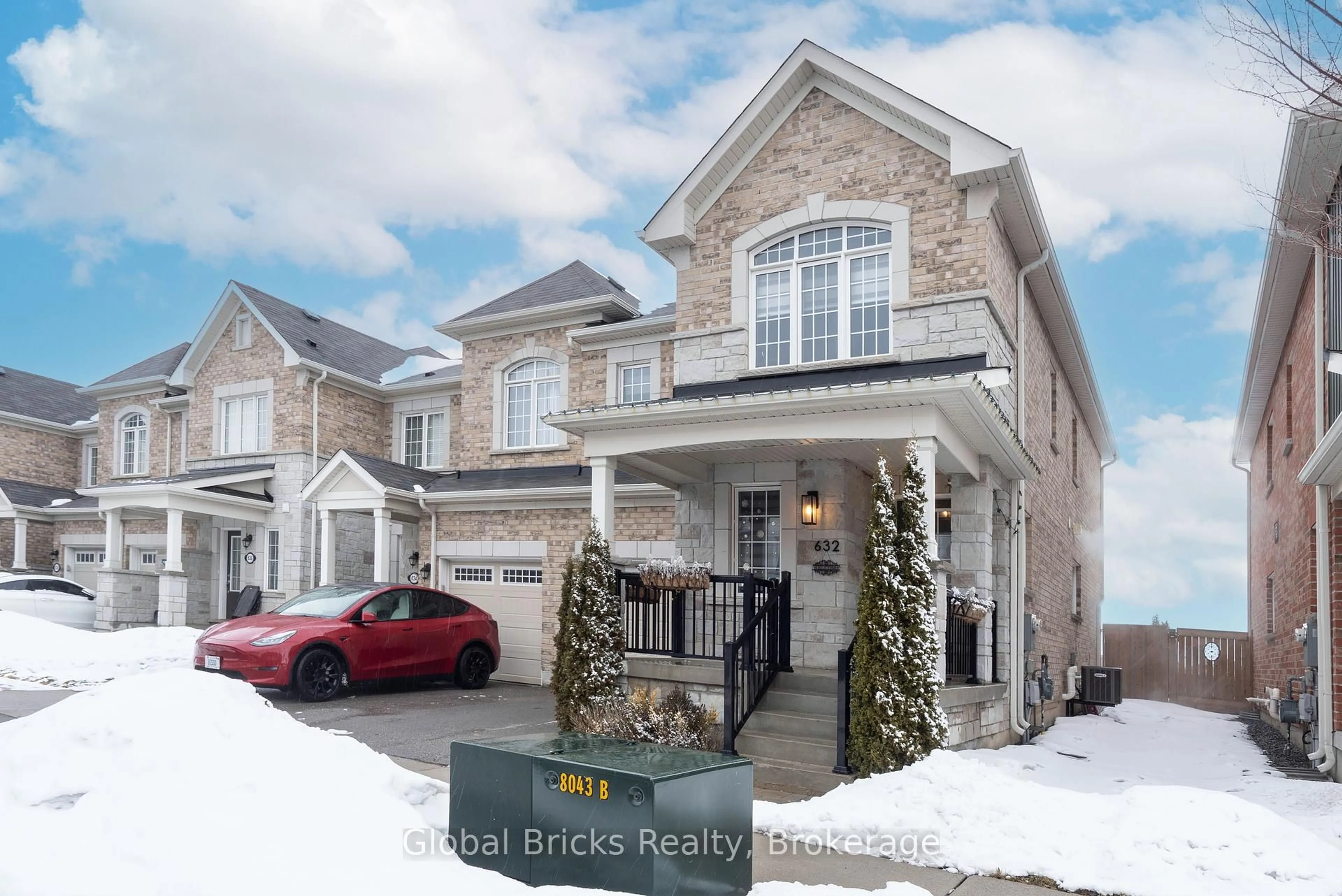 Home with brick exterior material, street for 632 Laking Terr, Milton Ontario L9T 9J4