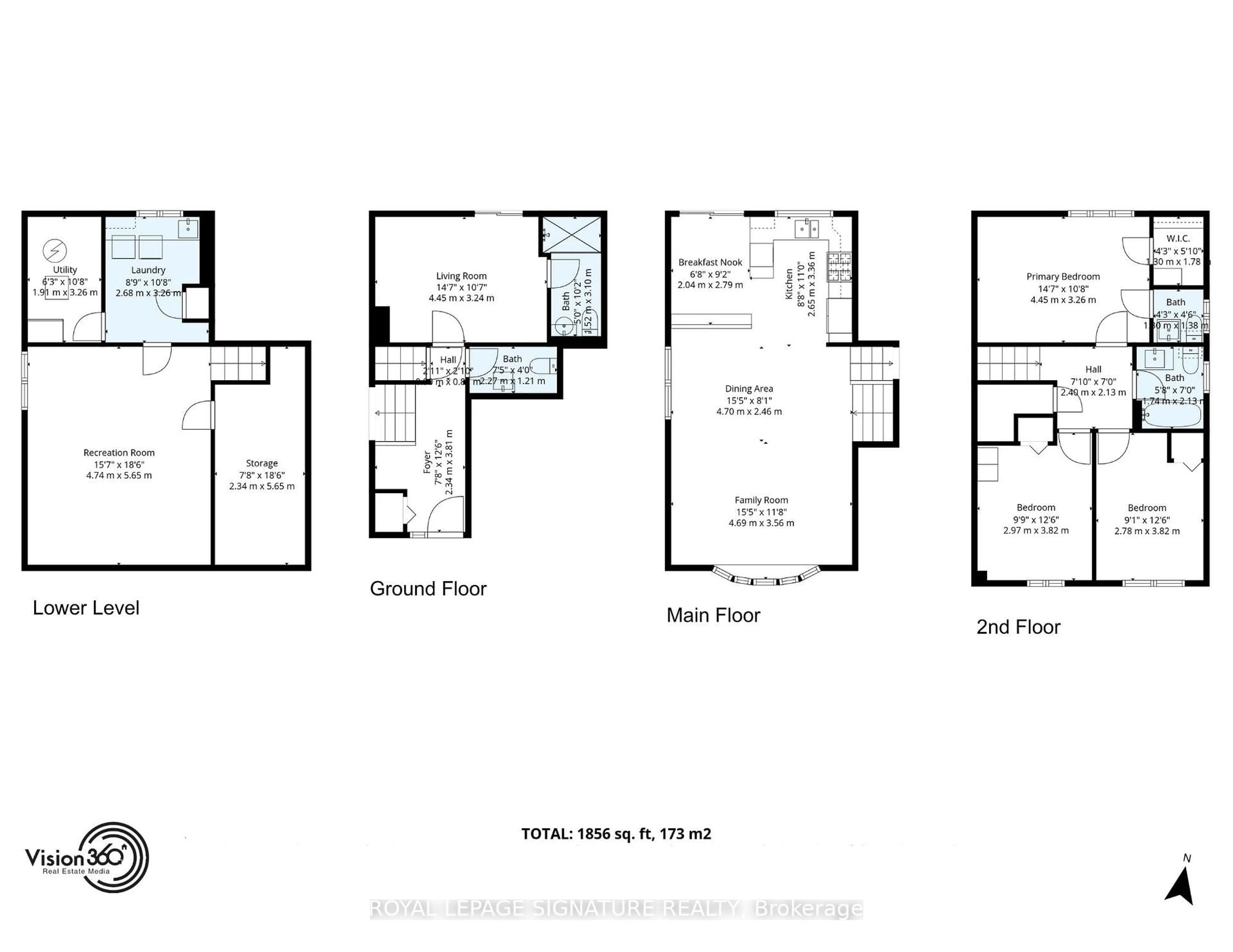 Floor plan for 130 Carsbrooke Rd, Toronto Ontario M9C 3C8