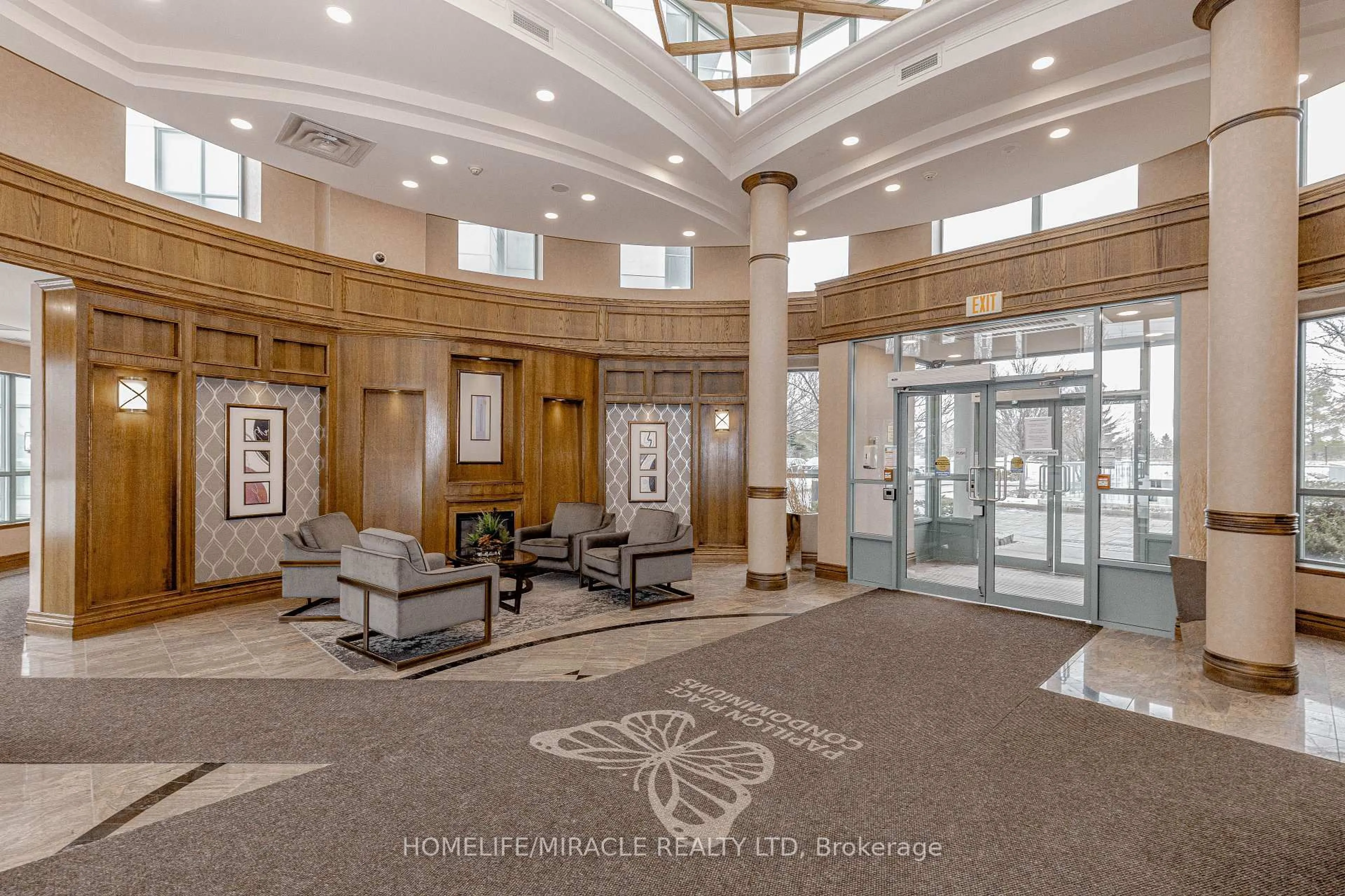 Lobby for 4850 Glen Erin Dr #1403, Mississauga Ontario L5M 7S1