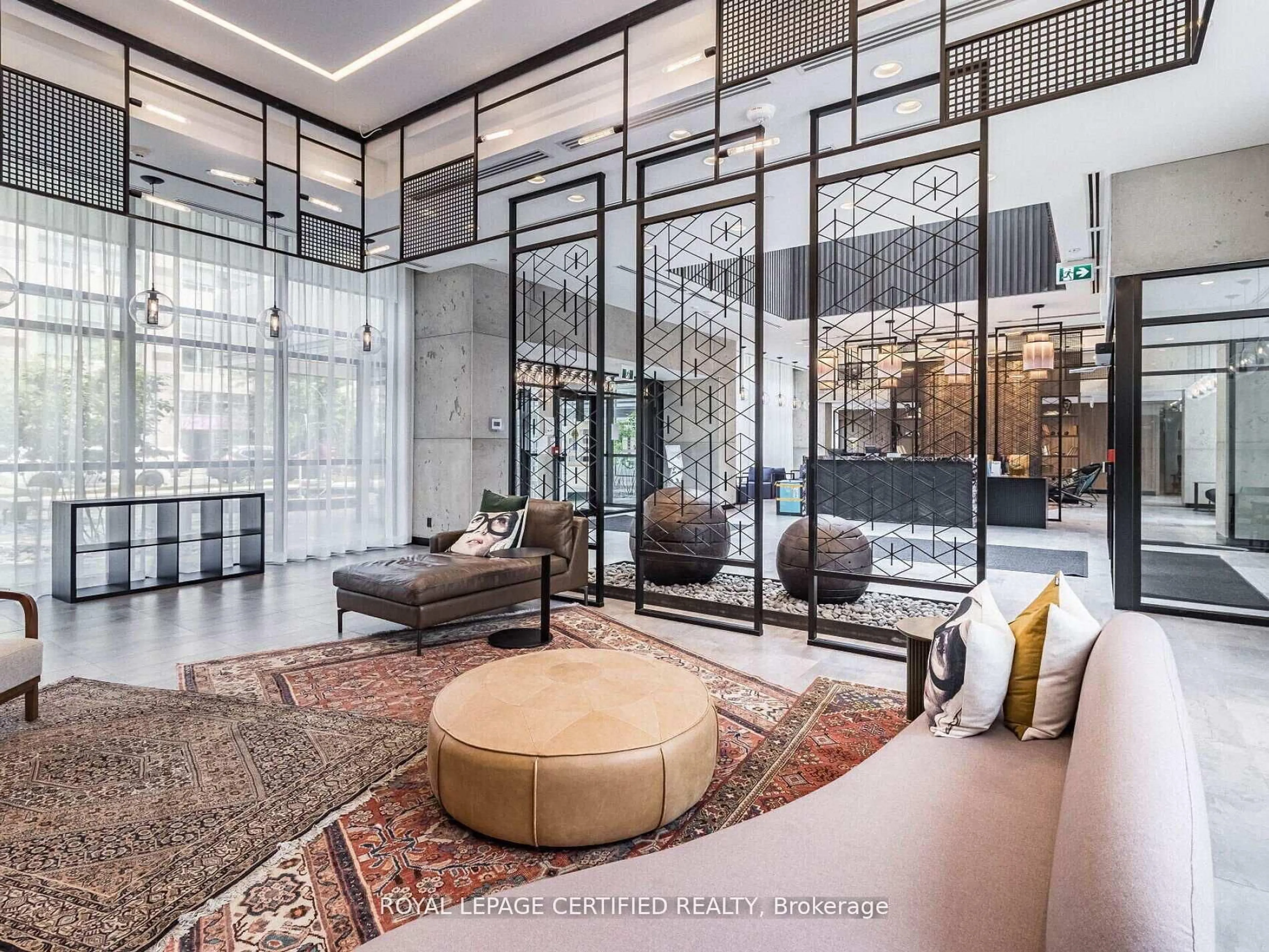 Indoor foyer for 251 Manitoba St #715, Toronto Ontario M8Y 0C7