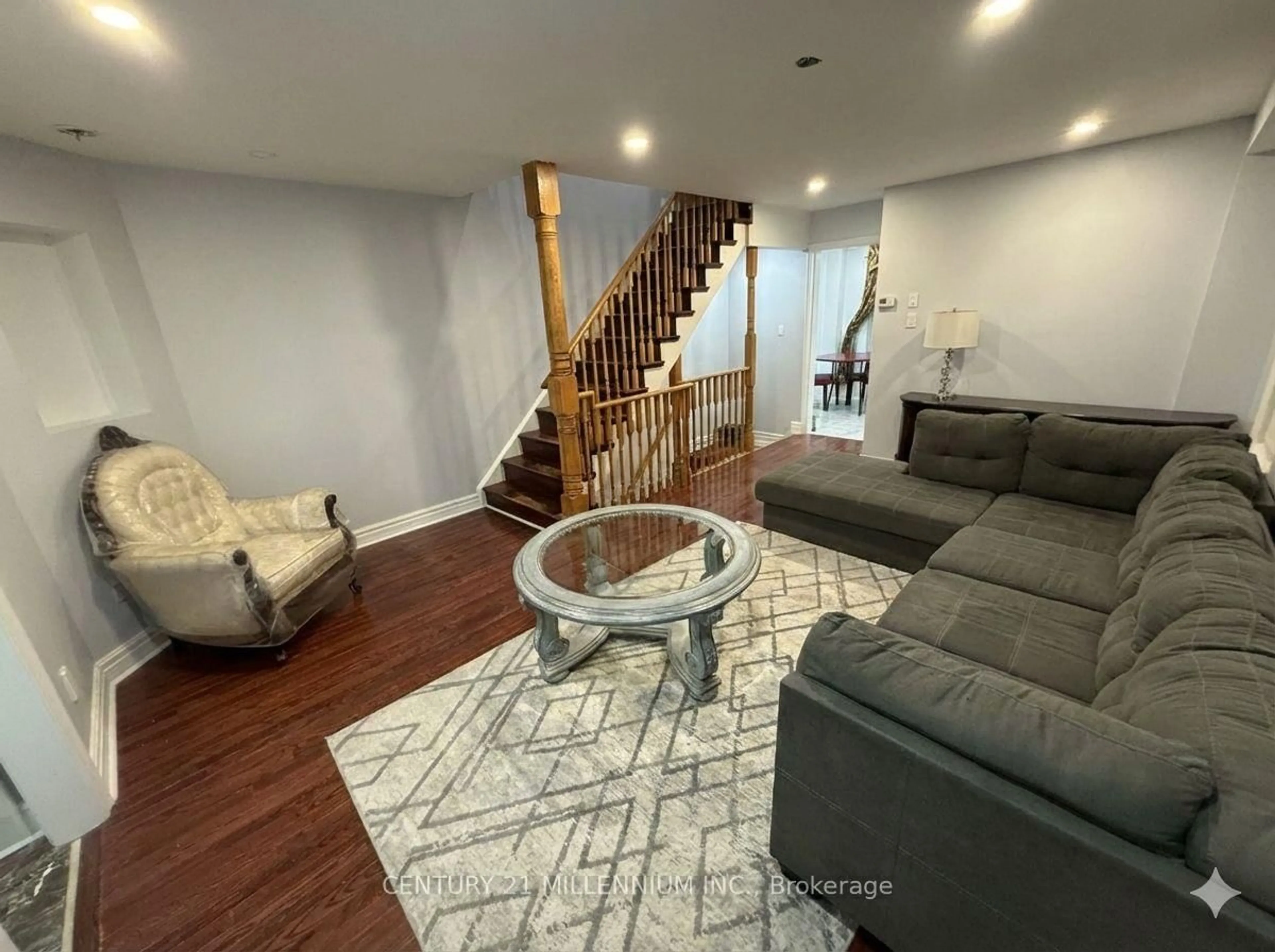 Living room with furniture, unknown for 145 Clover Bloom Rd, Brampton Ontario L6R 1S5