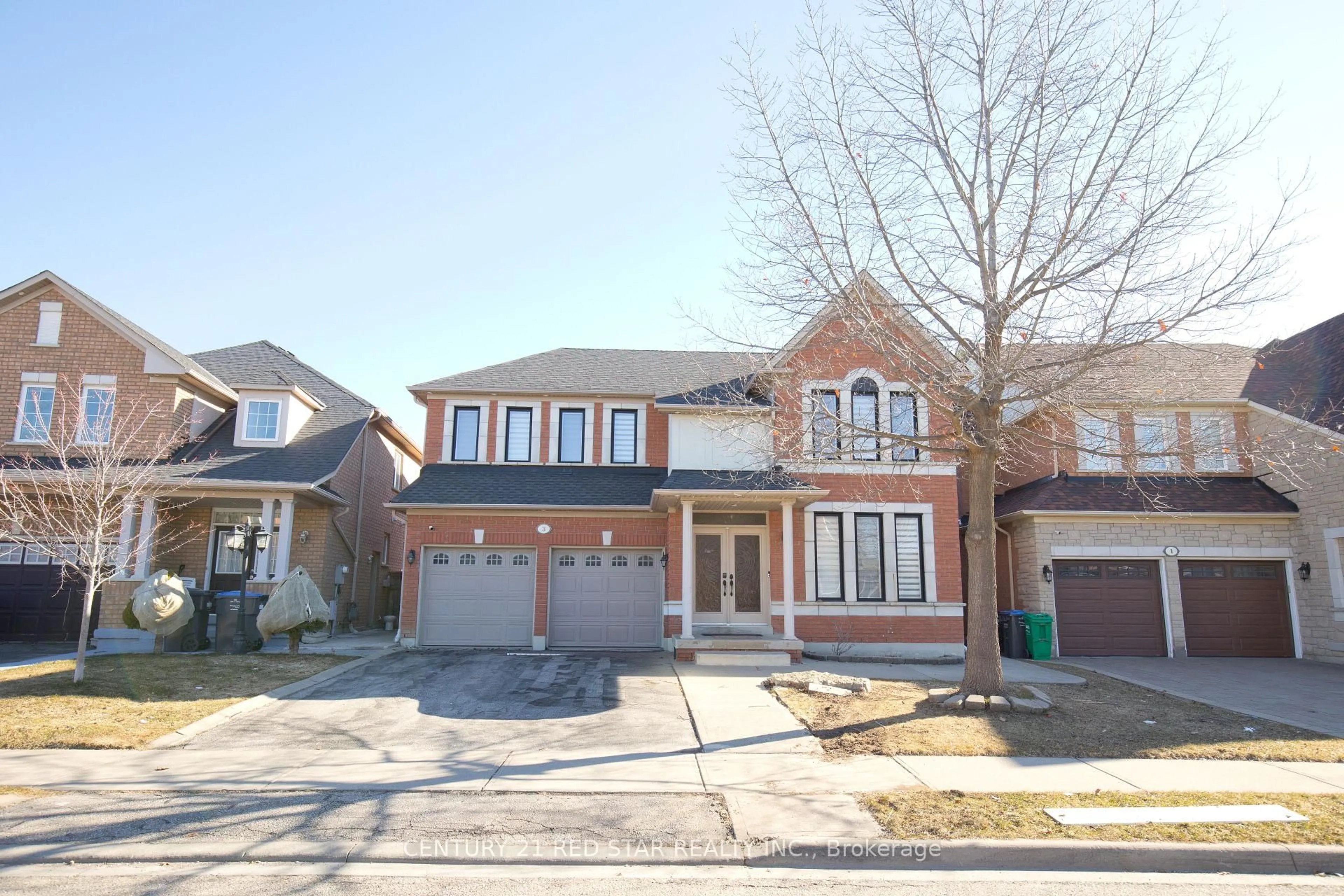 Home with brick exterior material, street for 3 Okanagan Dr, Brampton Ontario L6R 2X1