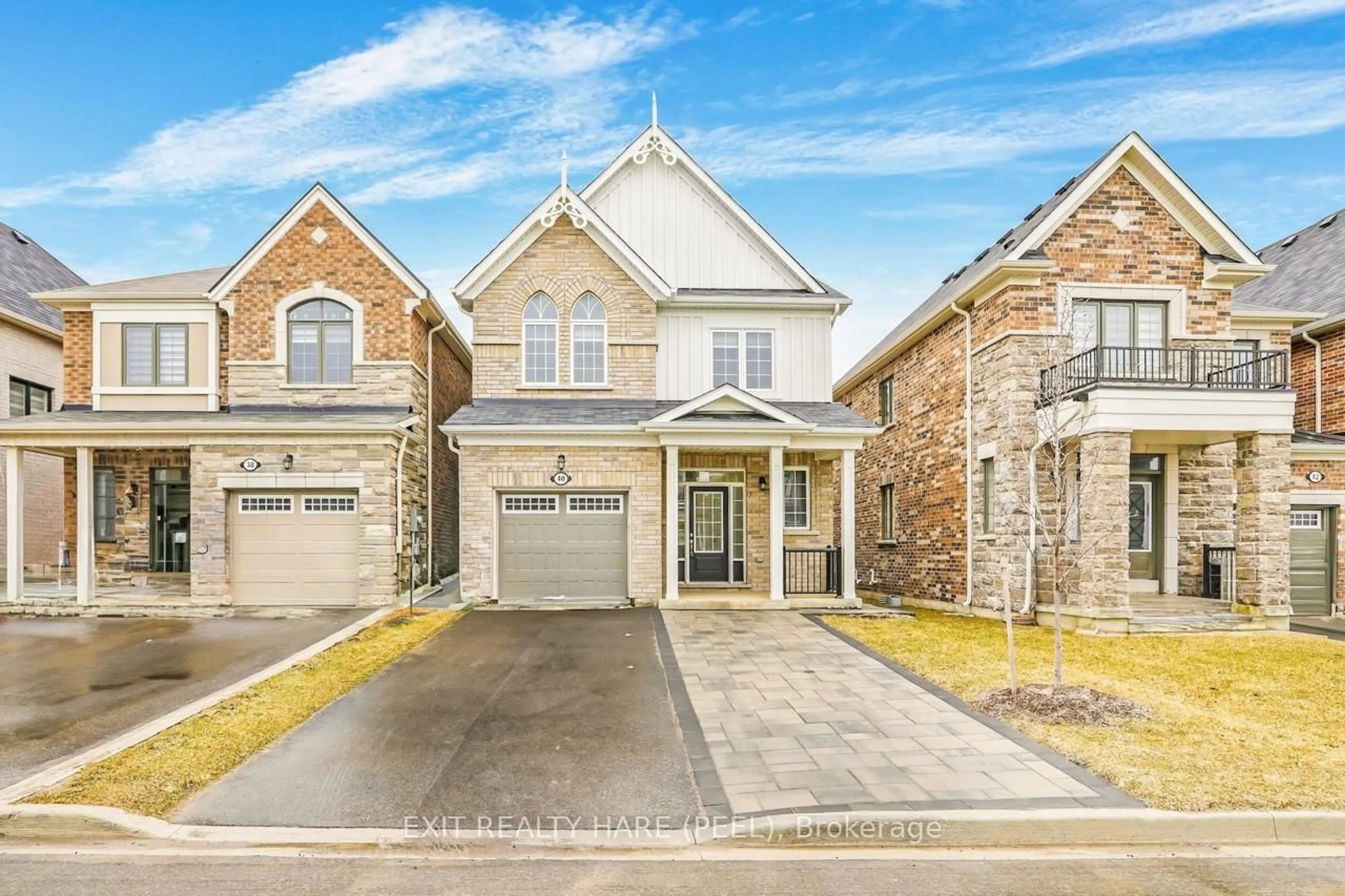 Home with brick exterior material, street for 40 Speckled Alder St, Caledon Ontario L7C 3H1