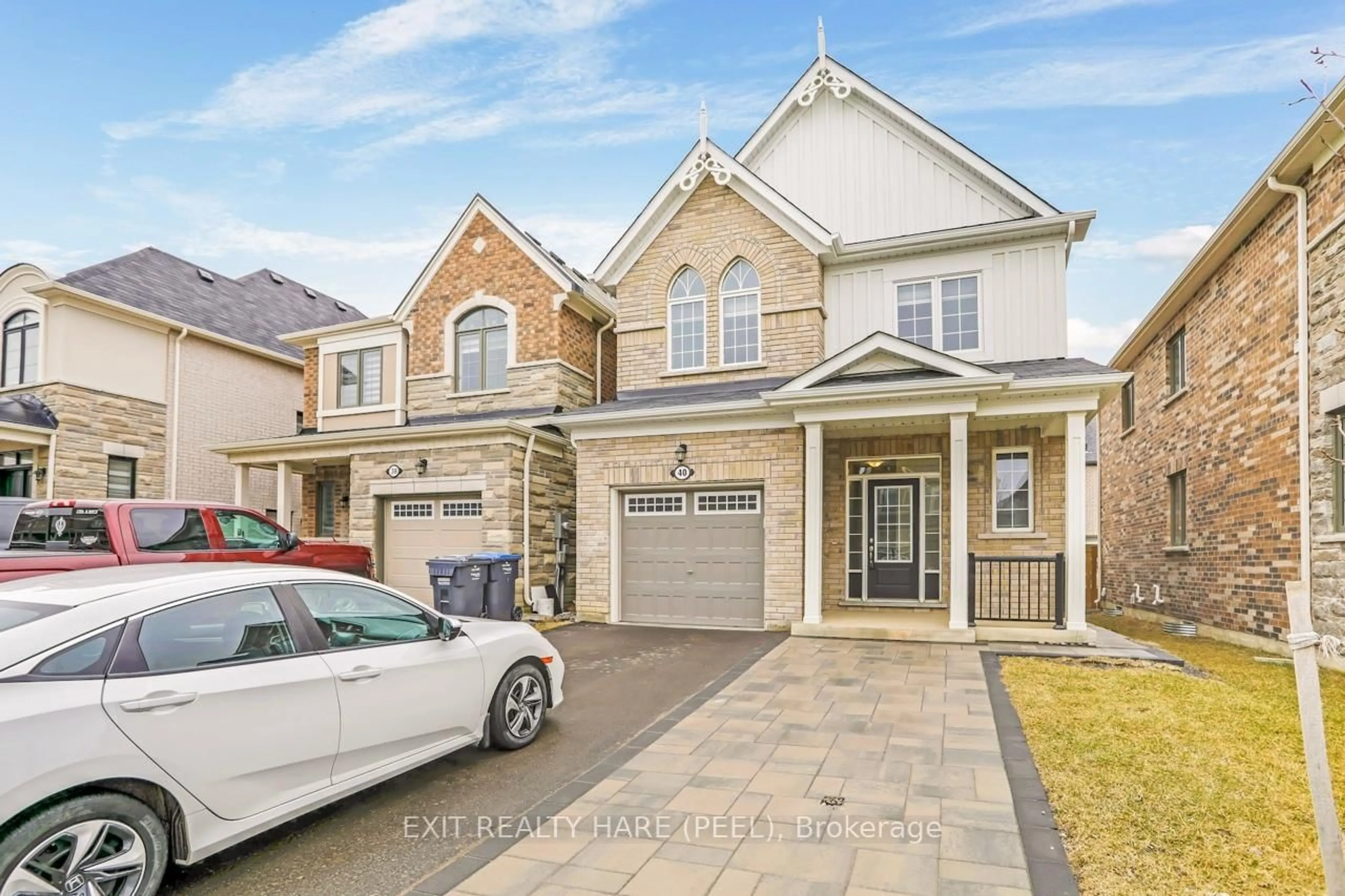 Home with brick exterior material, street for 40 Speckled Alder St, Caledon Ontario L7C 3H1