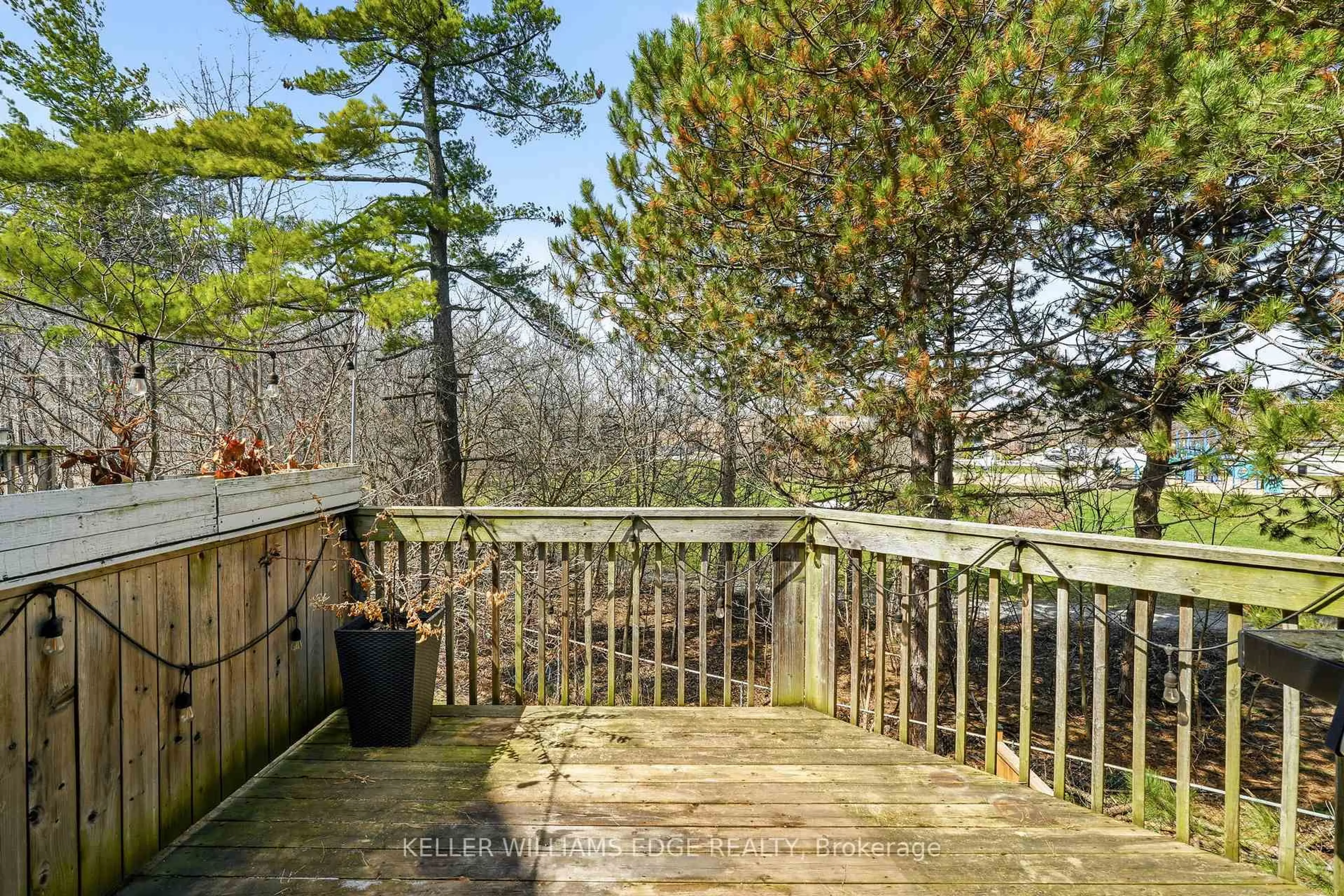 Patio, forest/trees view for 2110 Cleaver Ave #235, Burlington Ontario L7M 3Z4