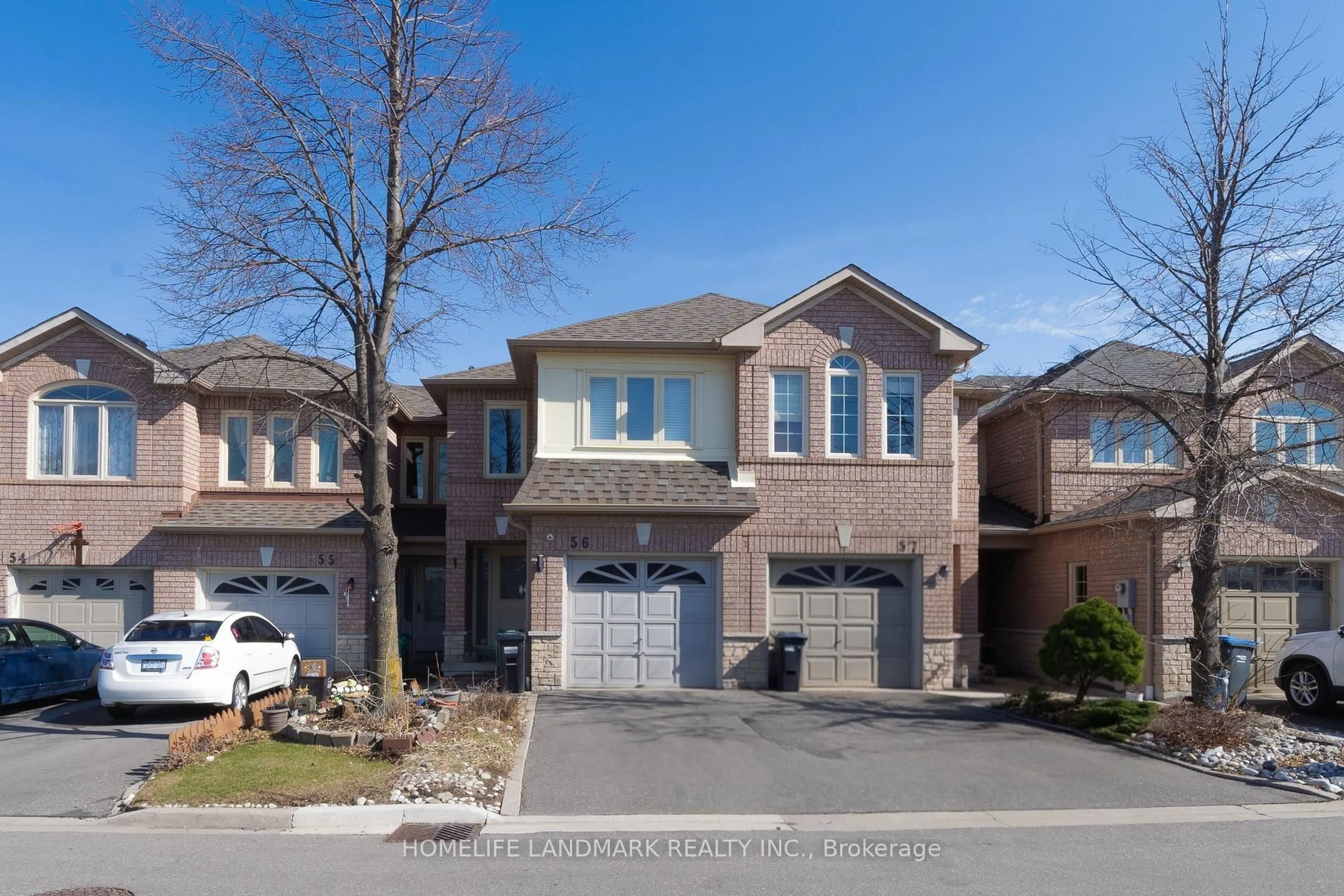 Home with brick exterior material, street for 5420 Fallingbrook Dr #56, Mississauga Ontario L5V 2H6