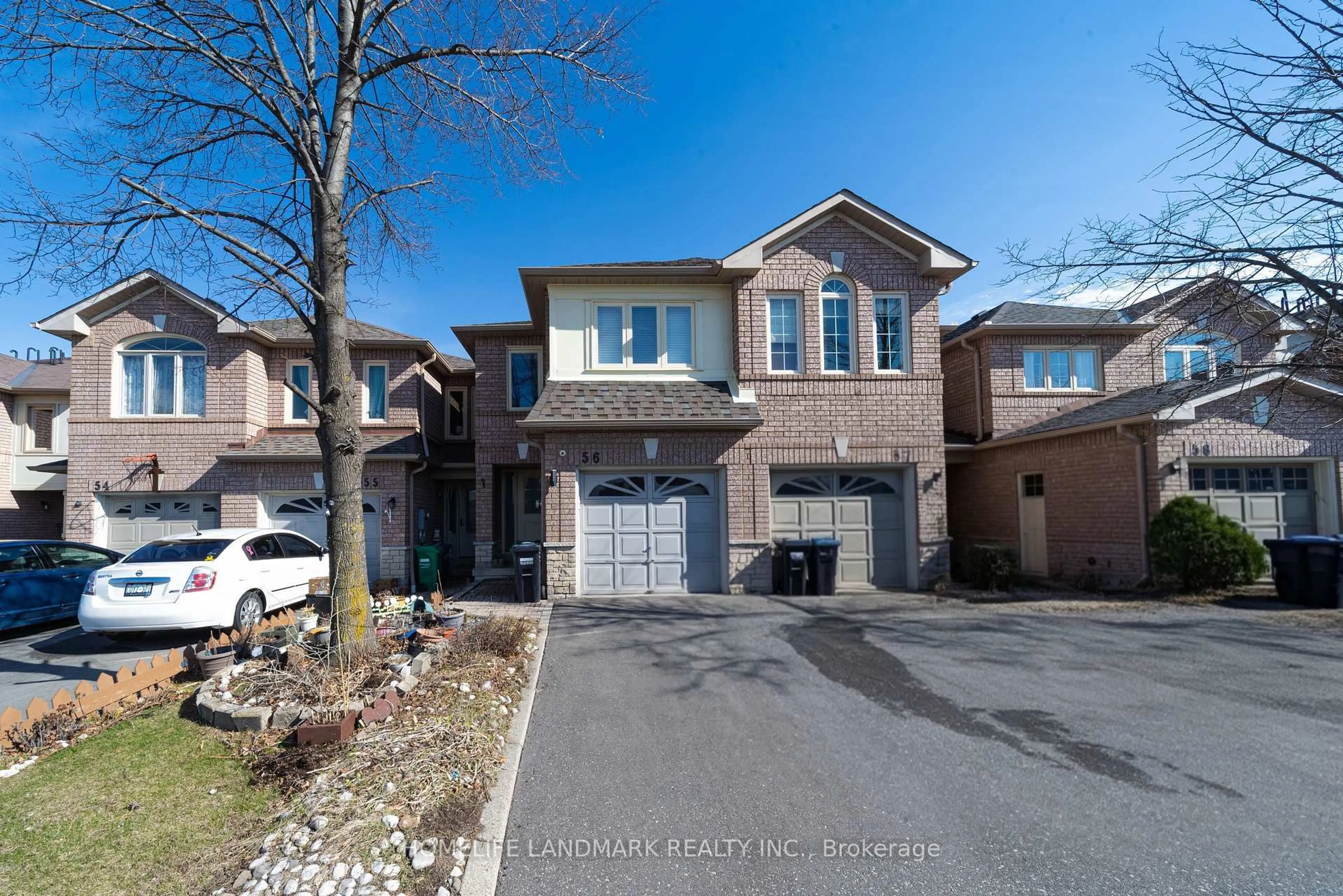 Home with brick exterior material, street for 5420 Fallingbrook Dr #56, Mississauga Ontario L5V 2H6