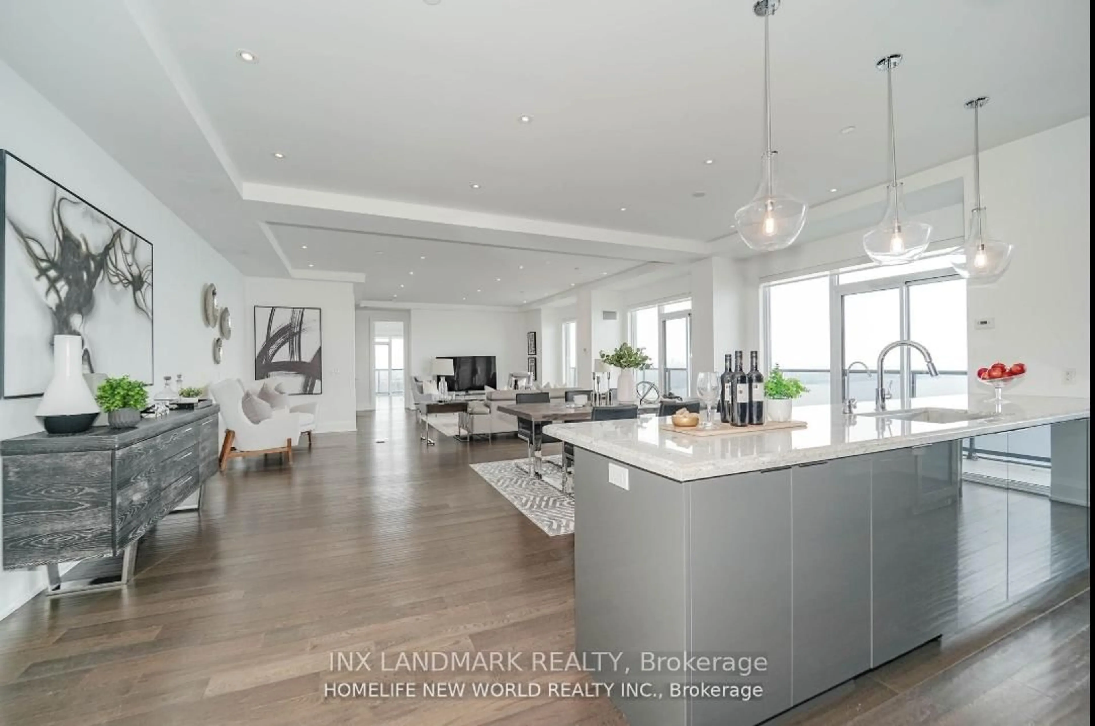 Open concept kitchen, unknown for 56 Annie Craig Dr #Lph01, Toronto Ontario M8V 0C5