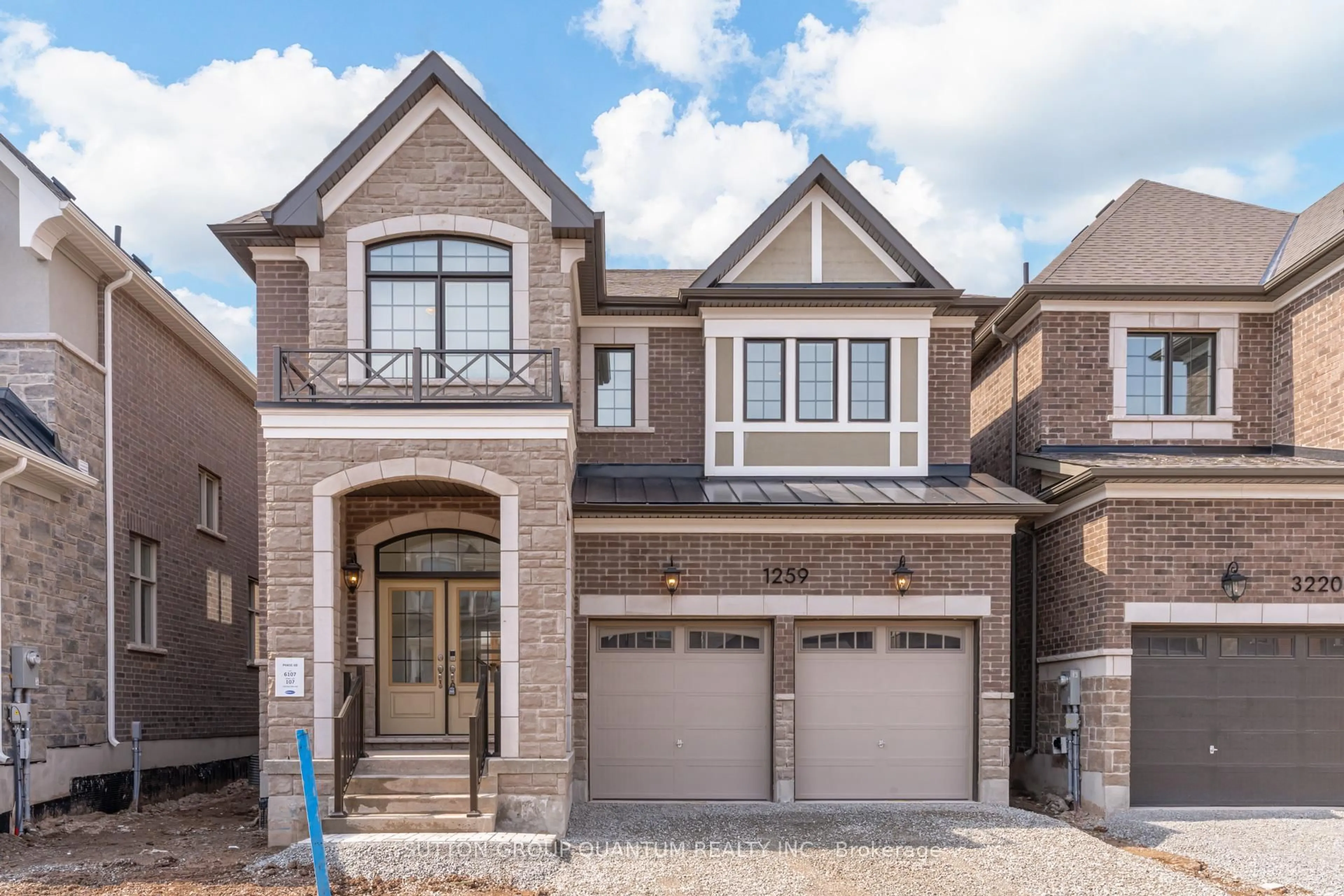 Home with brick exterior material, street for 1259 Black Bear Tr, Oakville Ontario L6H 8B2