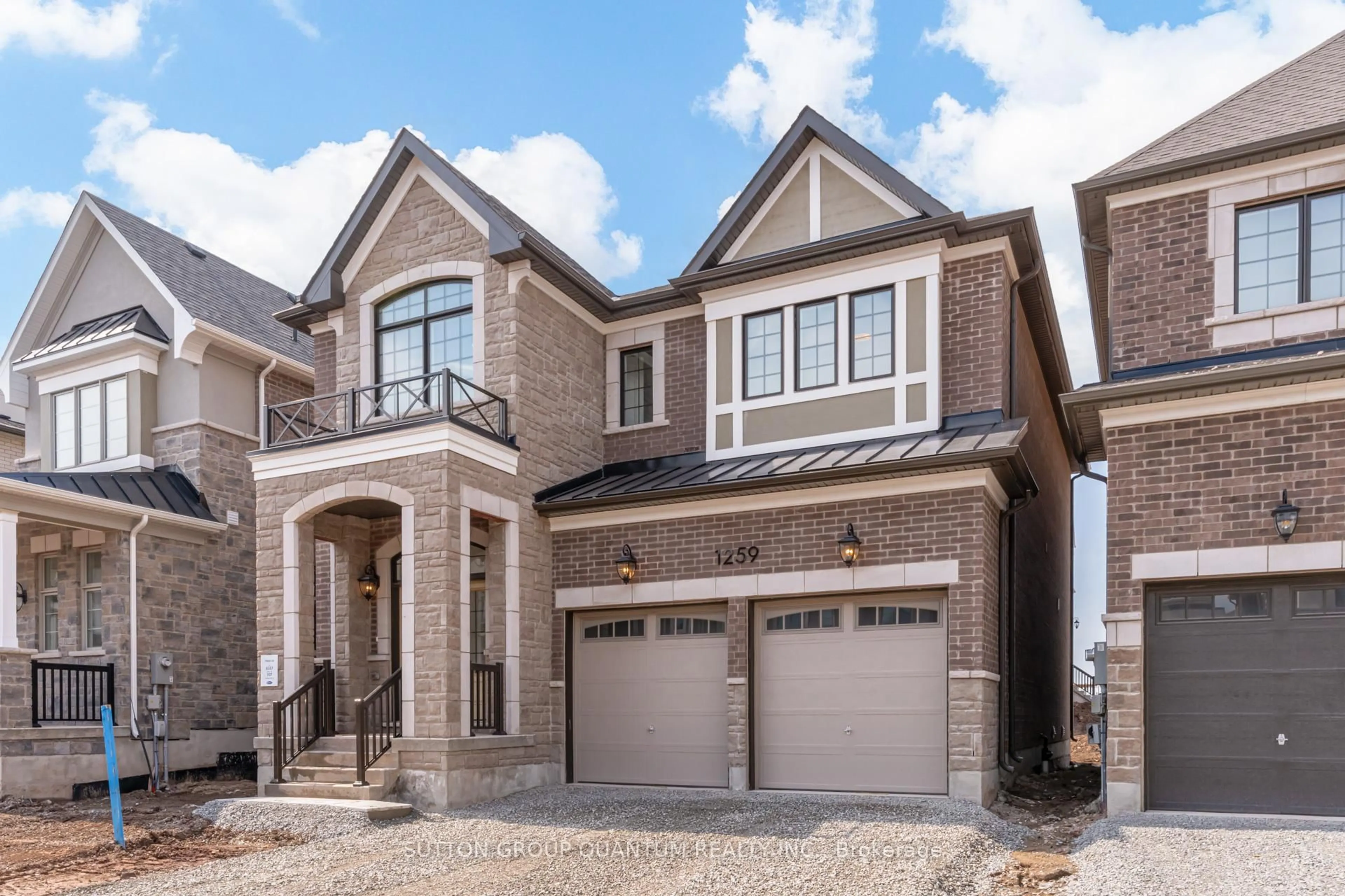Home with brick exterior material, street for 1259 Black Bear Tr, Oakville Ontario L6H 8B2