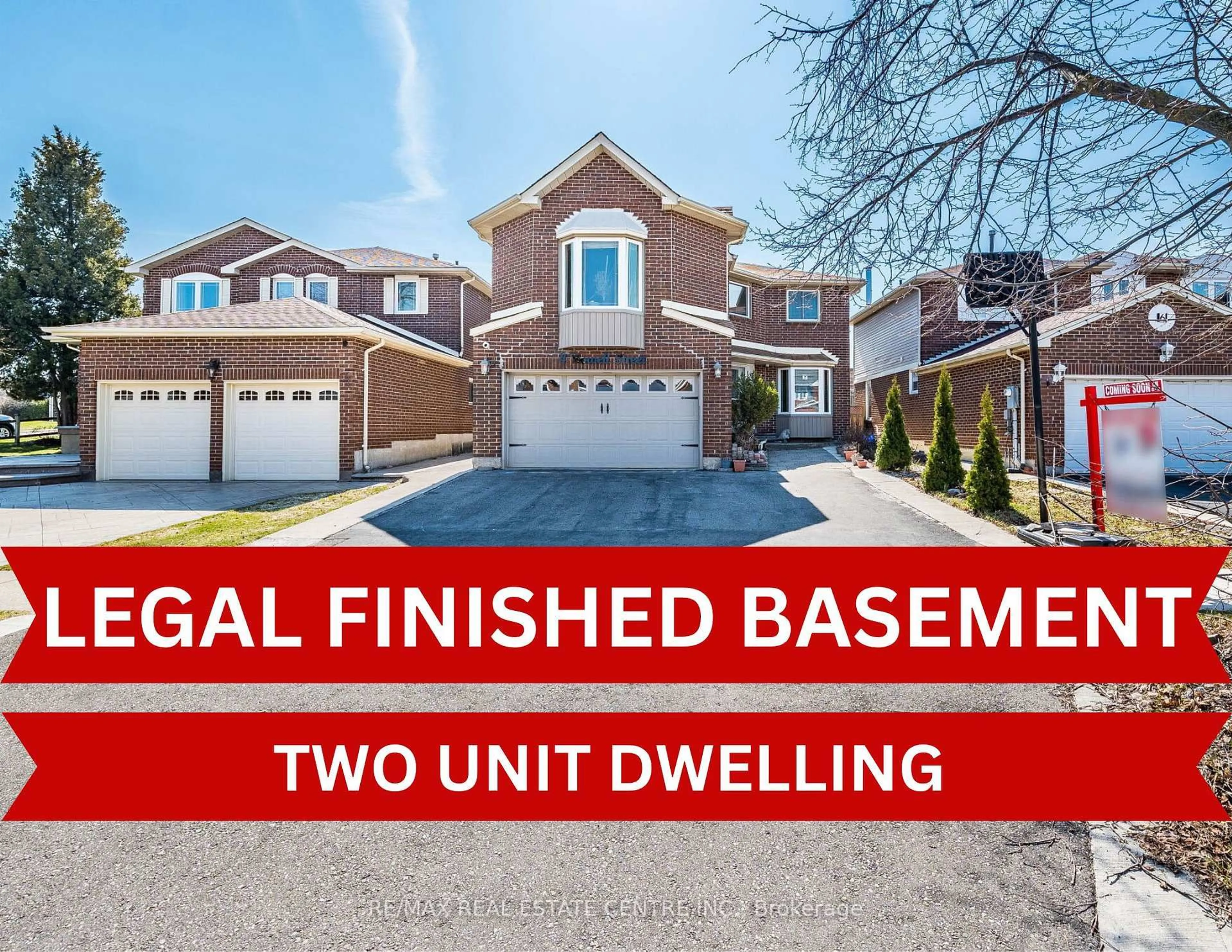 Home with brick exterior material, building for 4 Howell St, Brampton Ontario L6Y 3J6