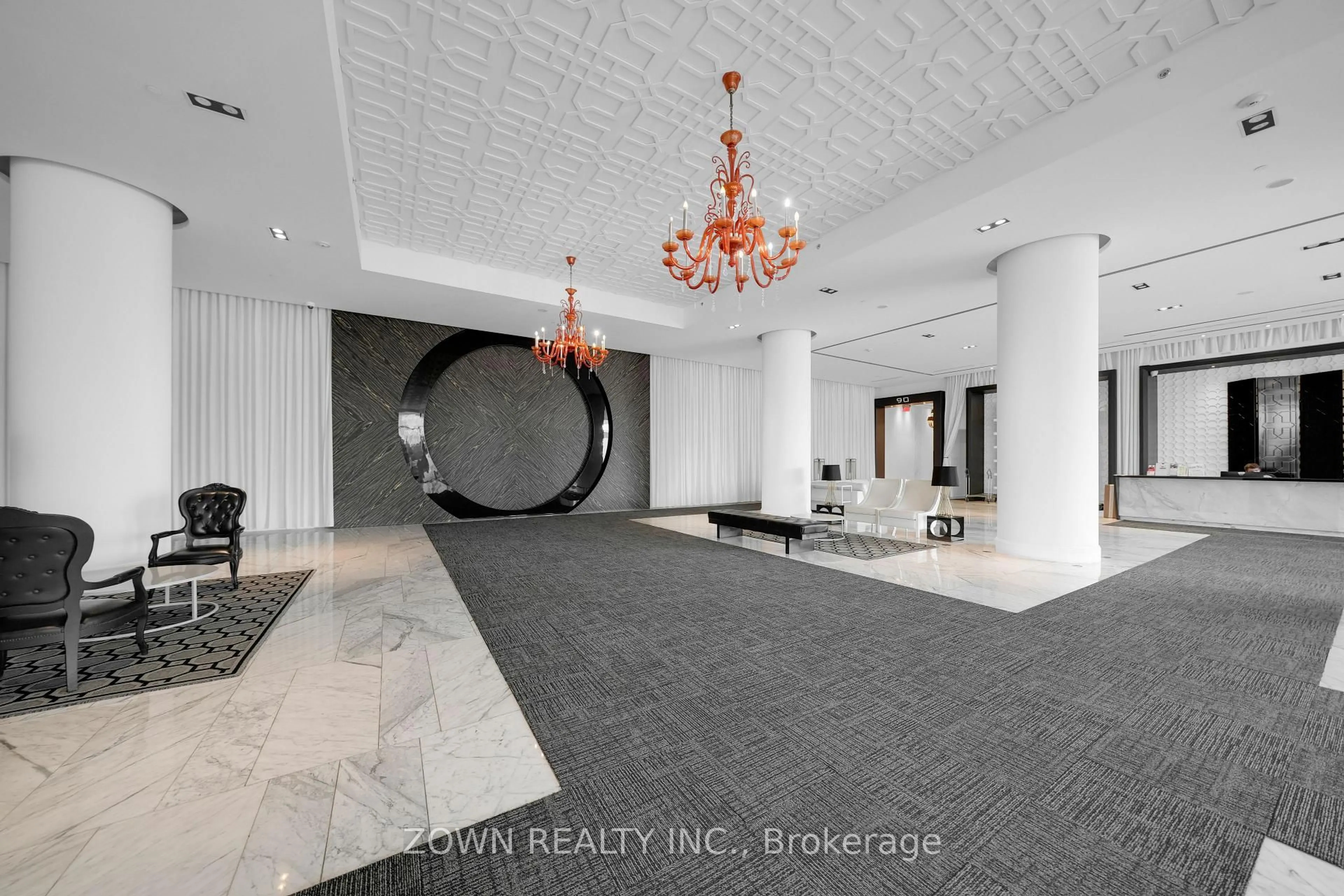 Lobby for 88 Park Lawn Rd #1002, Toronto Ontario M8Y 0B6