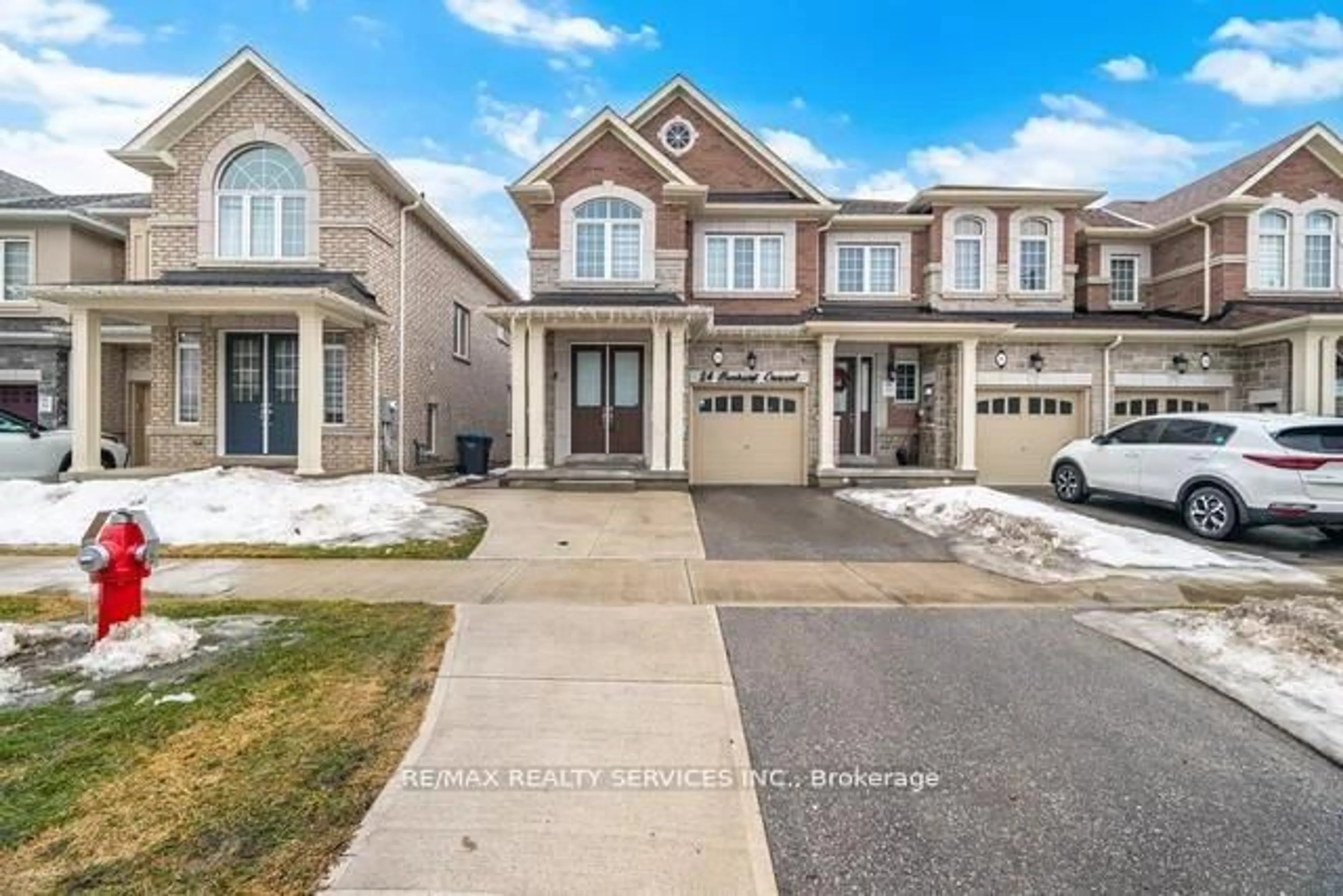 Home with brick exterior material, street for 24 Benhurst Cres, Brampton Ontario L7A 5A2