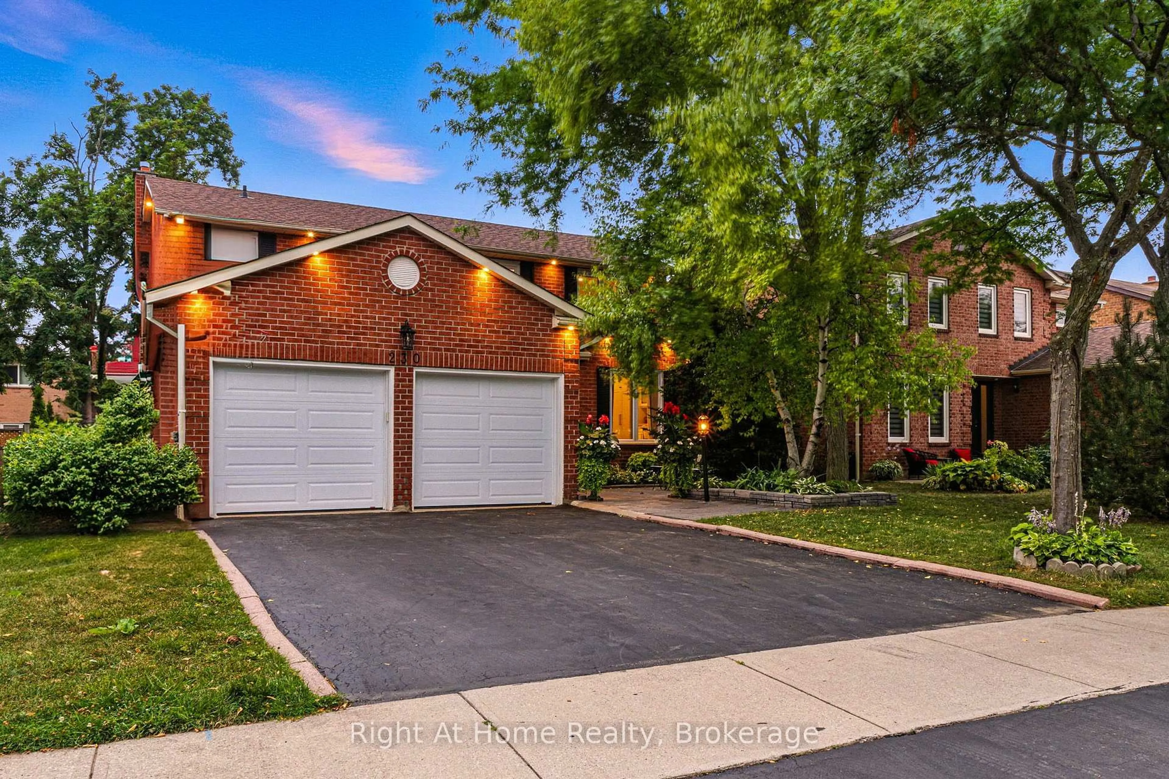 Home with brick exterior material, street for 230 Poole Dr, Oakville Ontario L6H 3W4