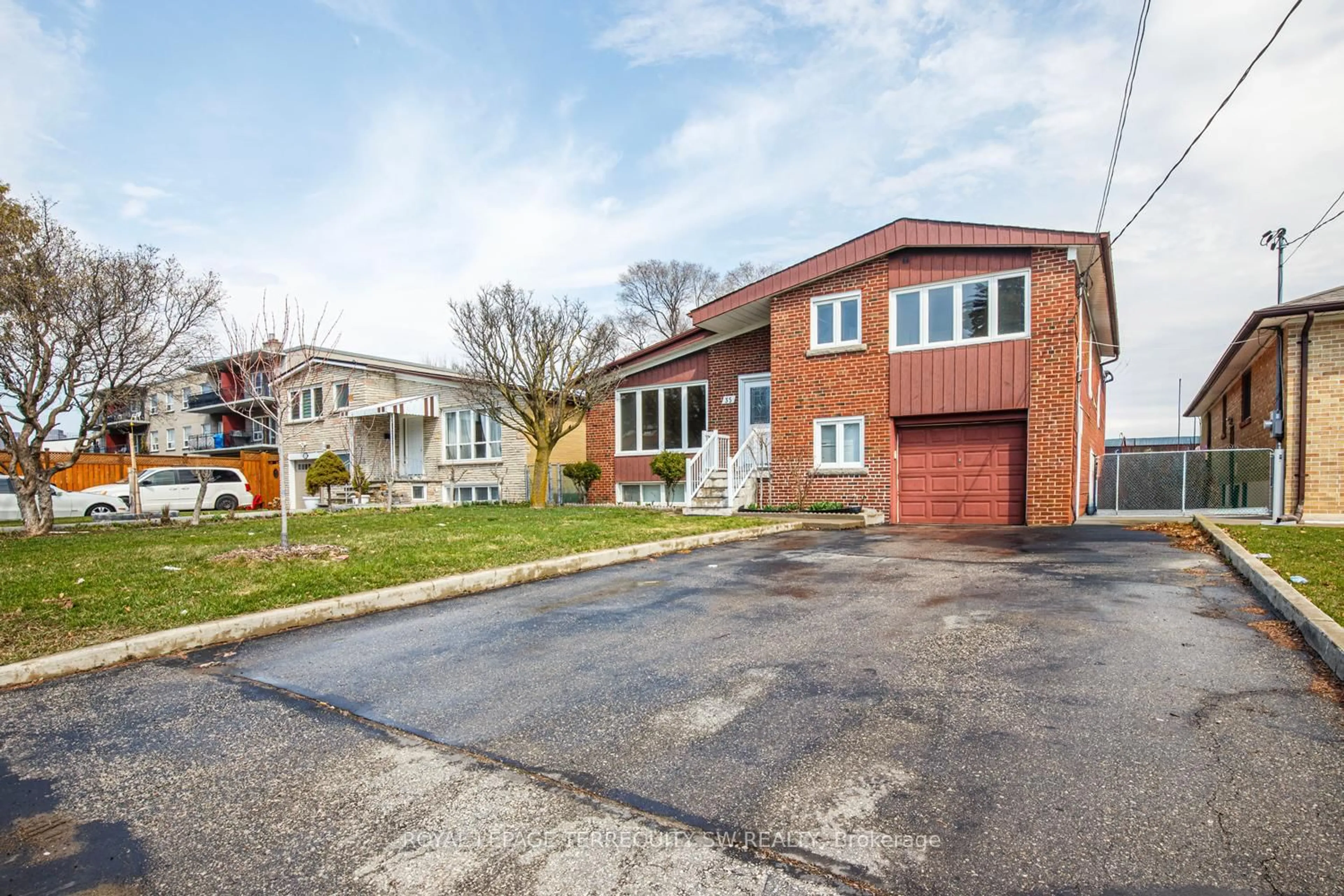 Home with brick exterior material, street for 35 Euphrasia Dr, Toronto Ontario M6B 3V8