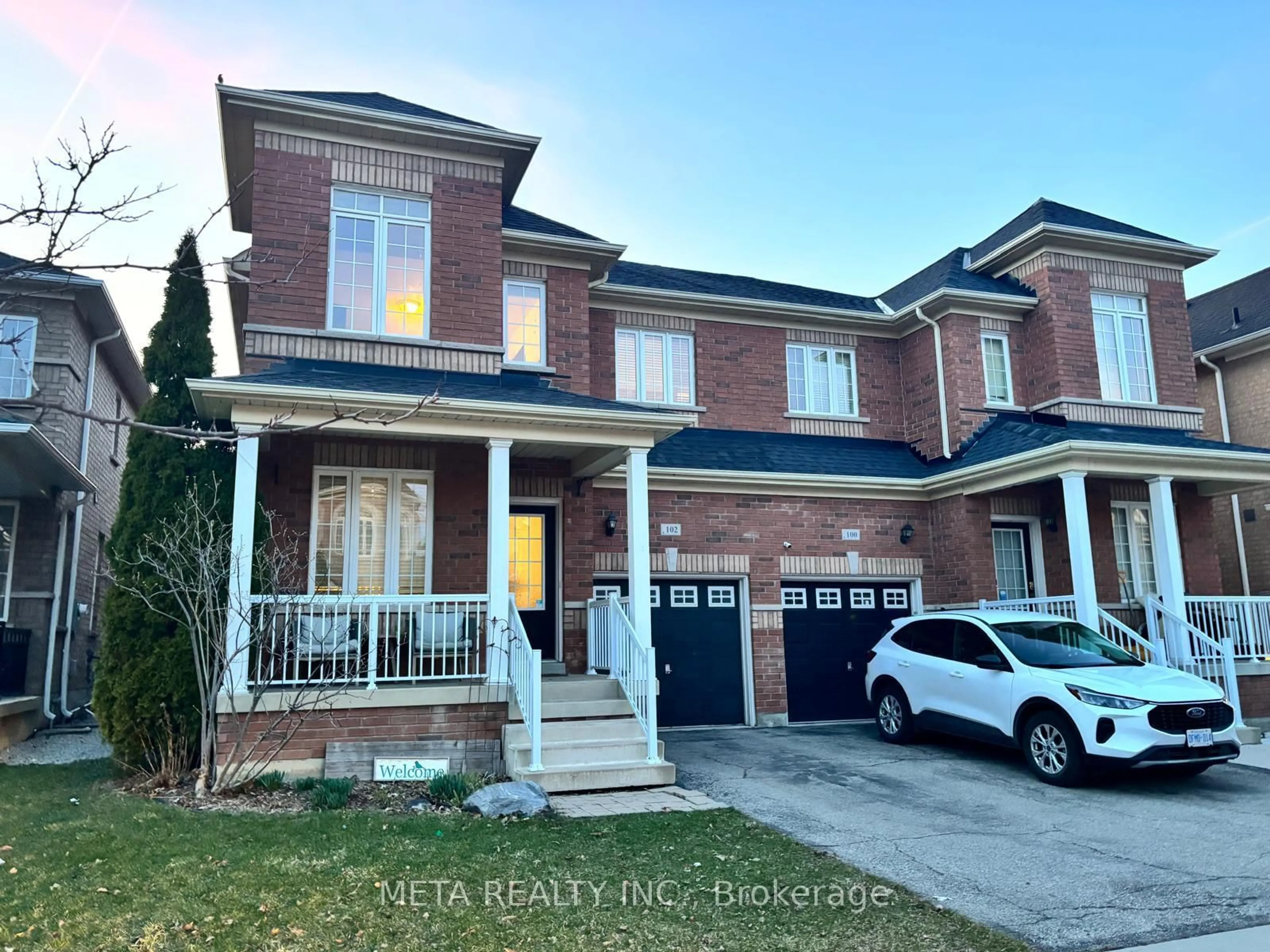 Home with brick exterior material, street for 102 Begonia Cres, Brampton Ontario L7A 0M7