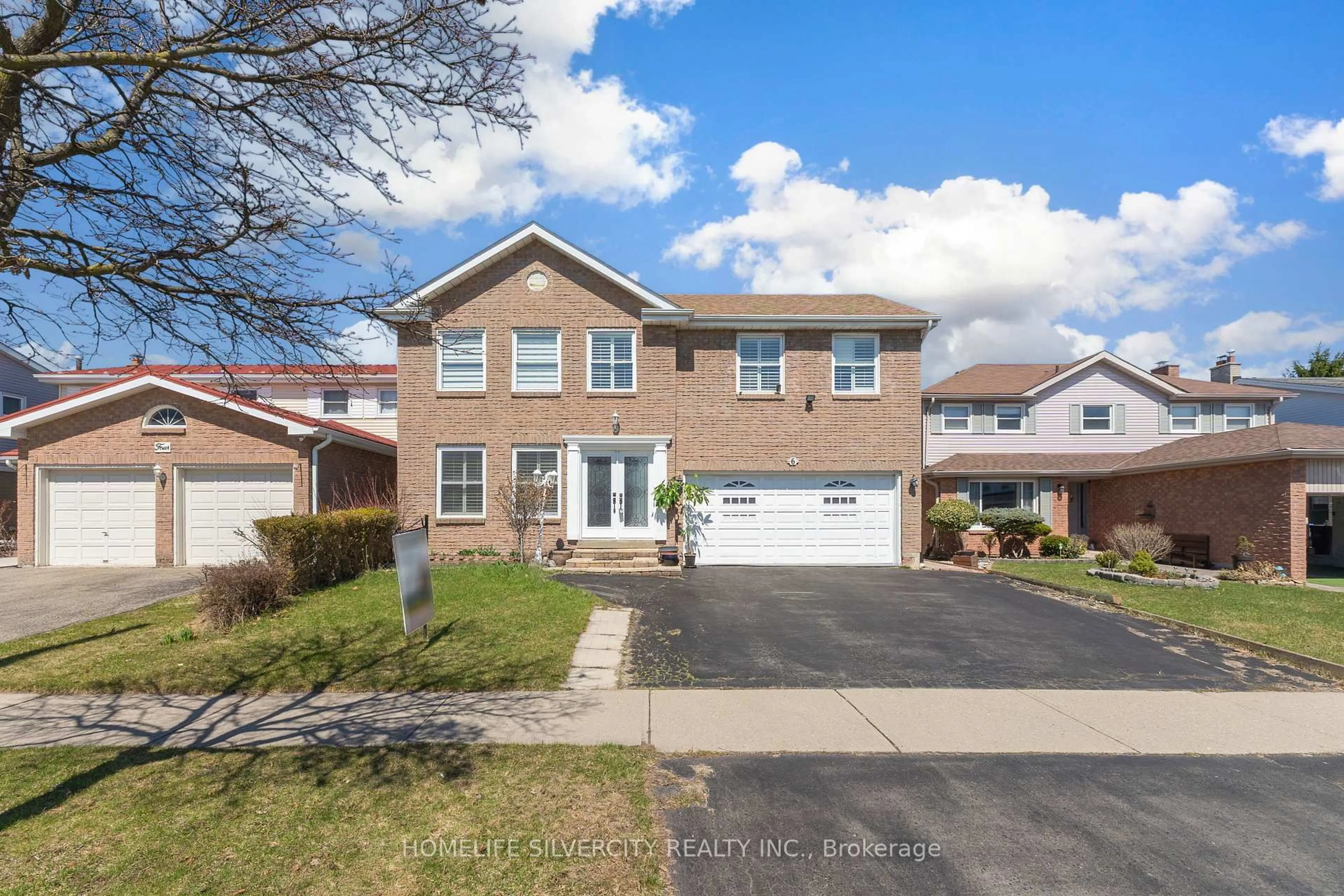 Home with brick exterior material, street for 6 Macdougall Dr, Brampton Ontario L6S 3P5