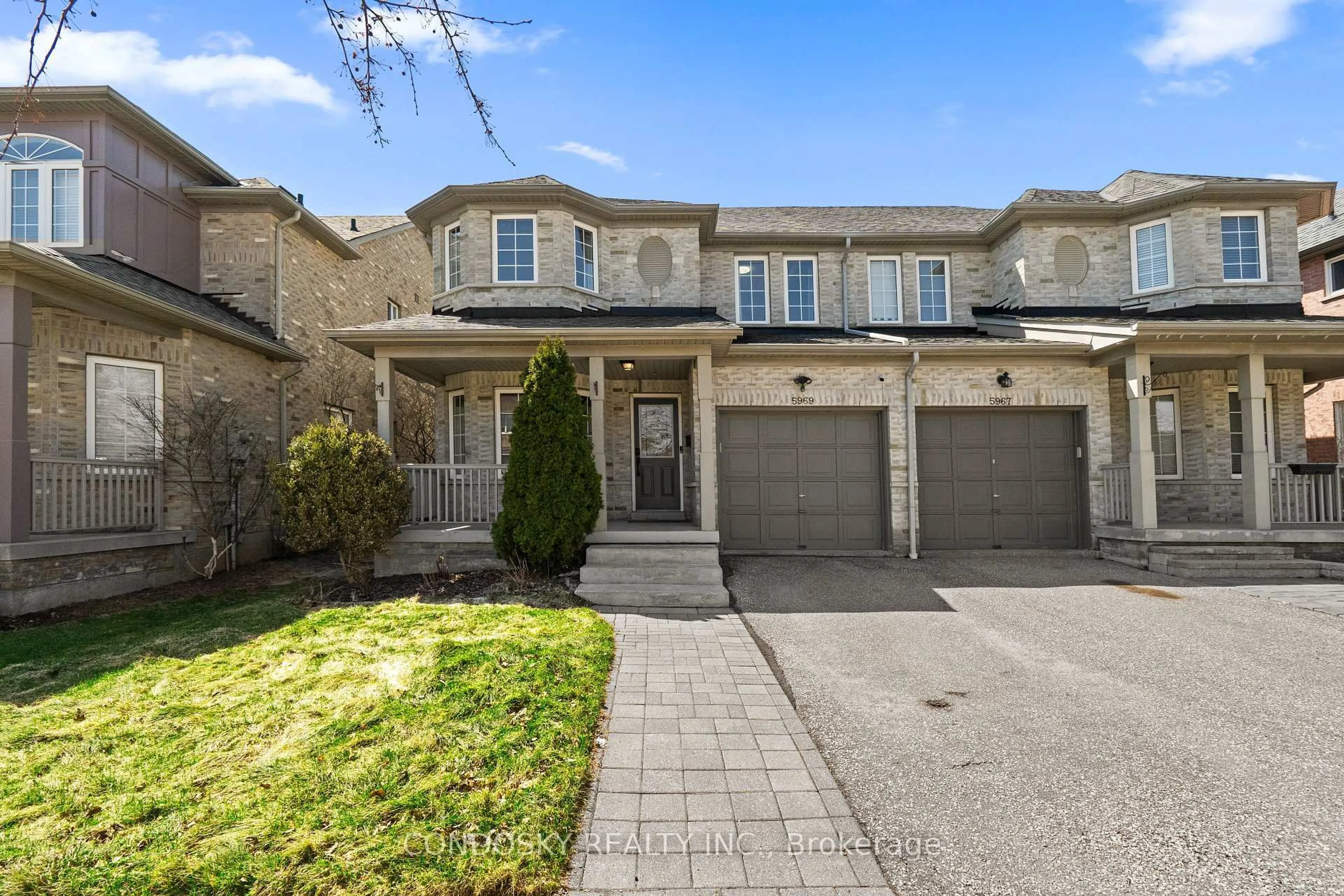 Home with brick exterior material, street for 5969 Shelford Terr, Mississauga Ontario L5M 6K3